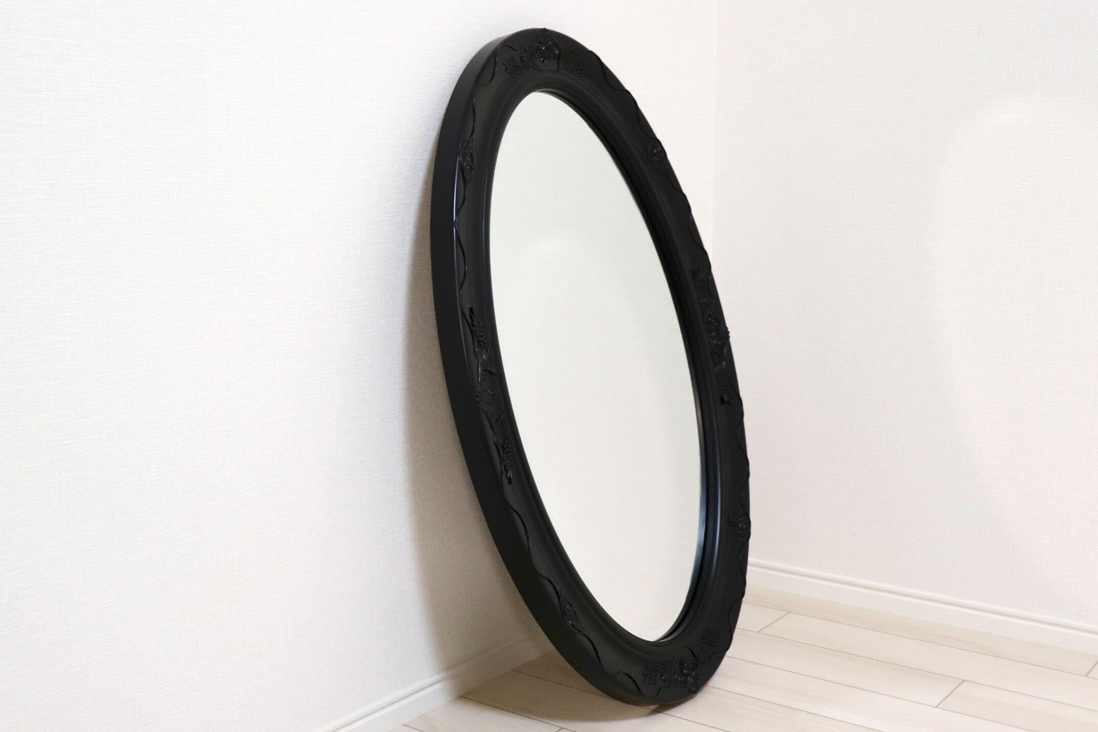 GMIK745X○ウォールミラー 壁掛け鏡 姿見 壁掛けミラー 全身鏡 立て掛けミラー 鏡 クラシック調