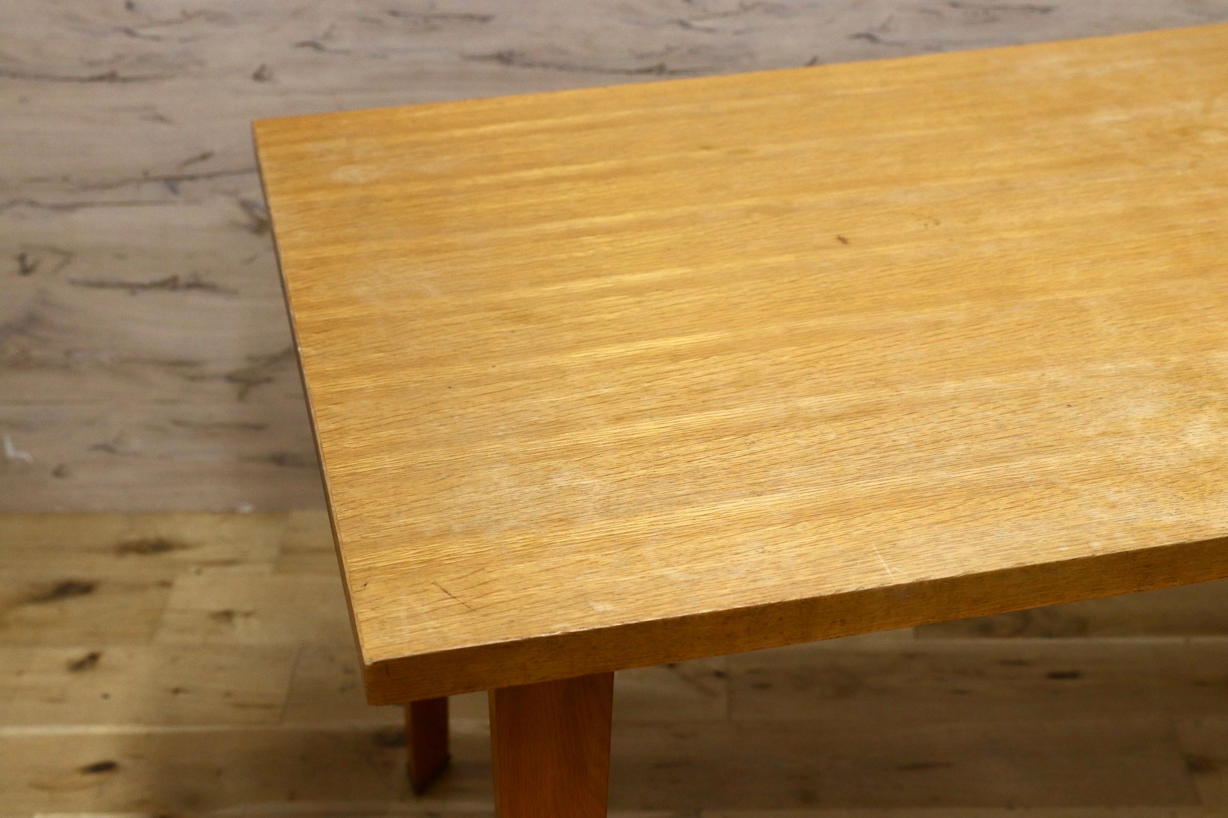 GMJH303○INTERDECOR / インターデコール MATRIX マトリクス ダイニングテーブル オーク突板 Cassina カッシーナ ヴィンテージ 稀少