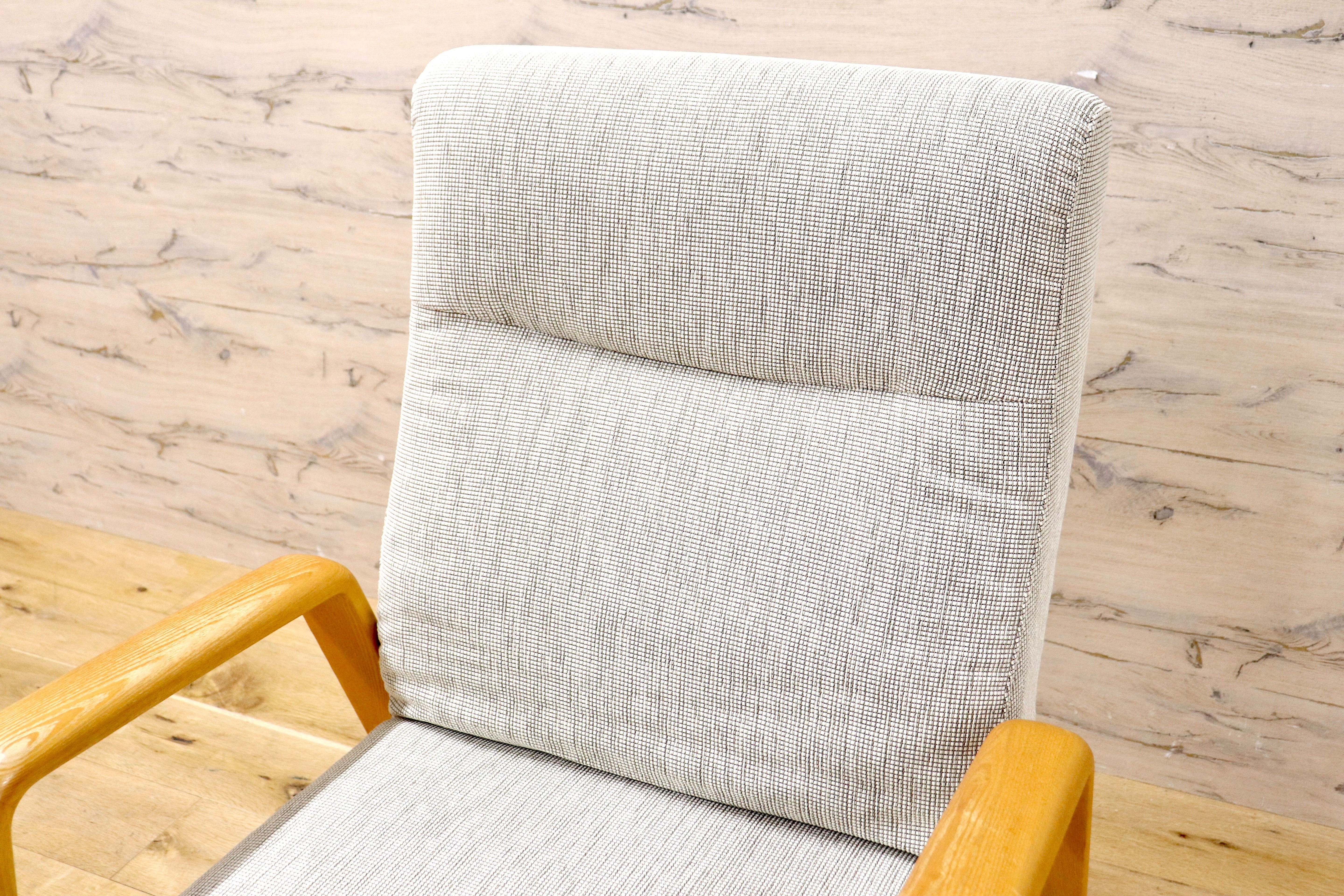 GMIS489B○アサヒ木工 Ballotte バローテ リクライニングソファ 1人掛けソファ シングルソファ ファブリック モダン 国産家具 定価約10万