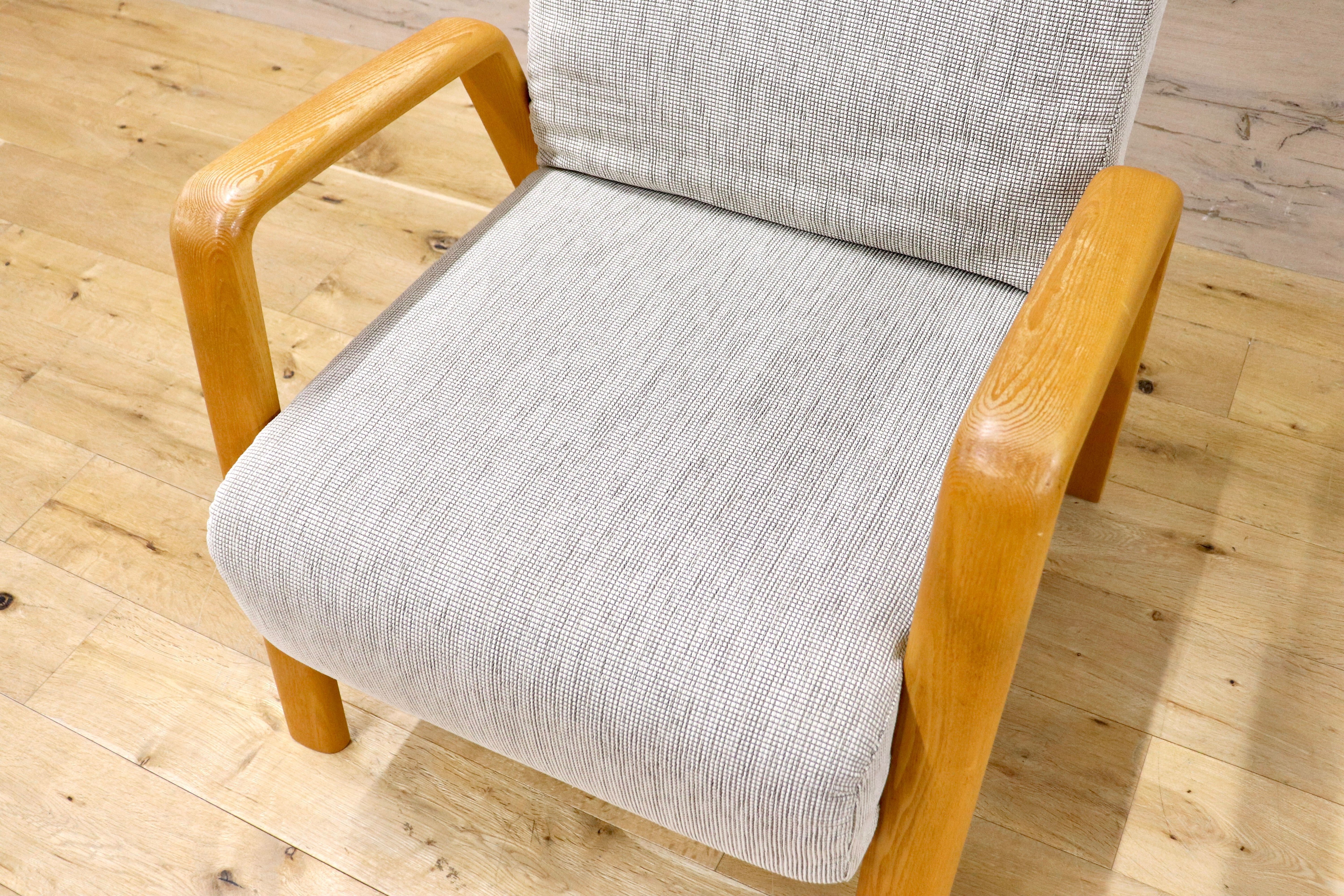 GMIS489B○アサヒ木工 Ballotte バローテ リクライニングソファ 1人掛けソファ シングルソファ ファブリック モダン 国産家具 定価約10万