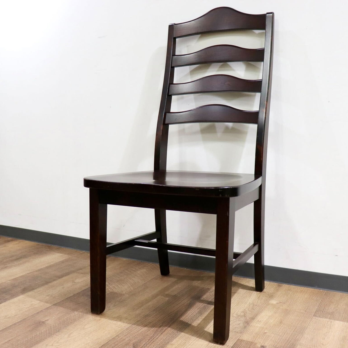 GMHN31○北海道民芸家具 ダイニングチェア 食卓椅子 アームレスチェア 樺材 