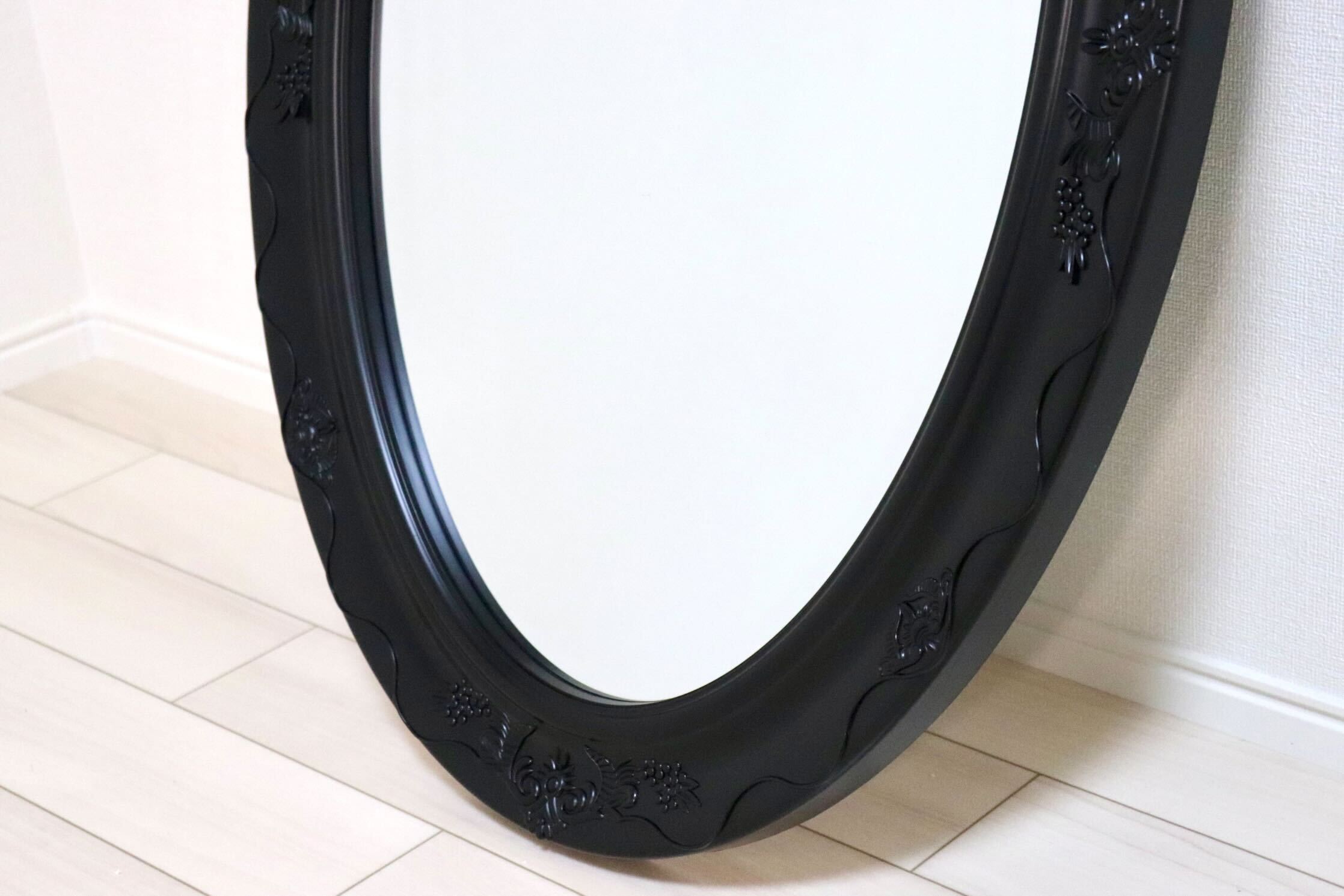 GMIK745AB○ウォールミラー 壁掛け鏡 姿見 壁掛けミラー 全身鏡 立て掛けミラー 鏡 クラシック調