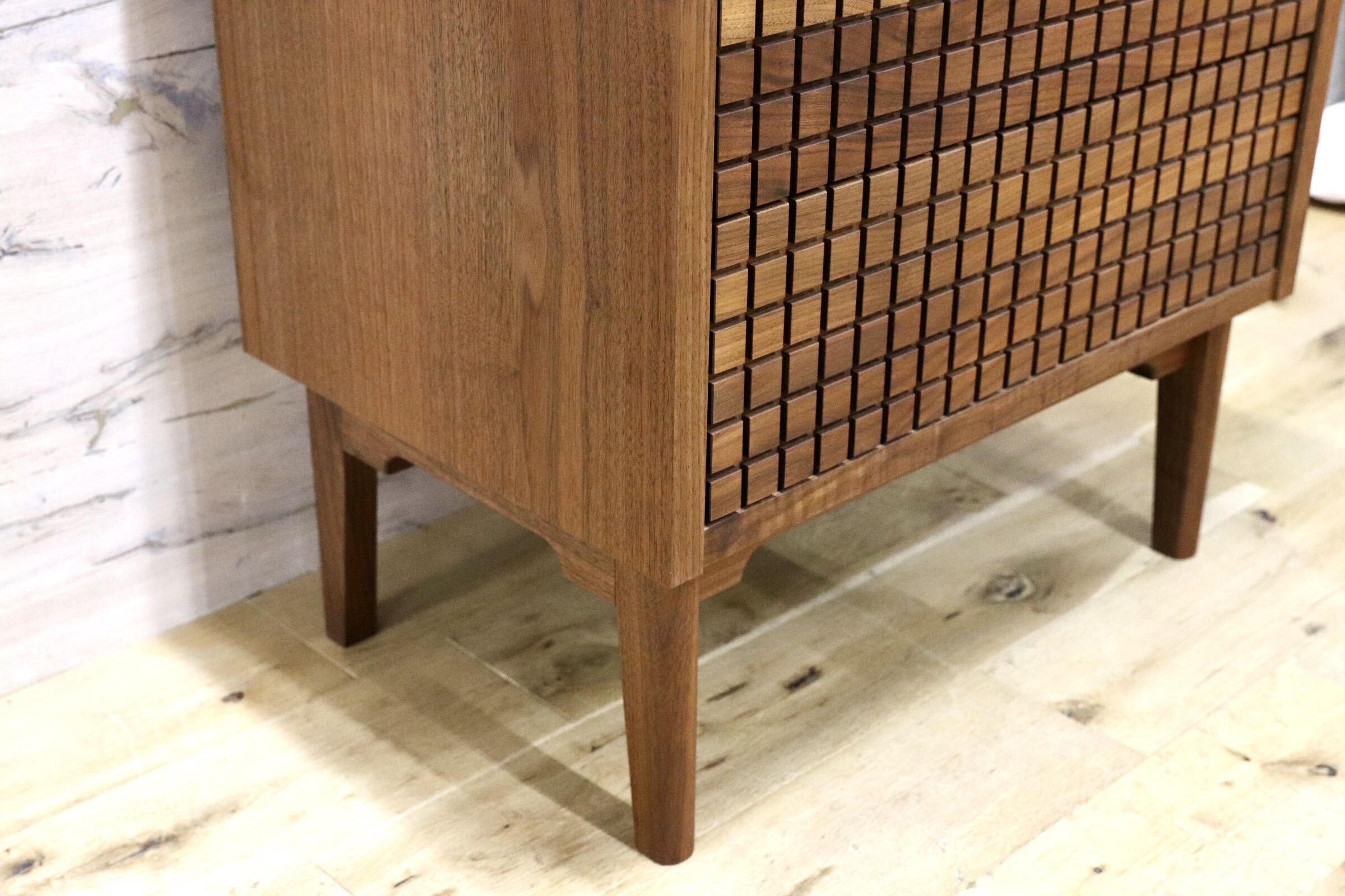 GMJH324○LEGNATEC / レグナテック CLASSE Grand グラン 65ドロワー ウォールナット チェスト キャビネット 国産家具 定価約18.15万 展示品