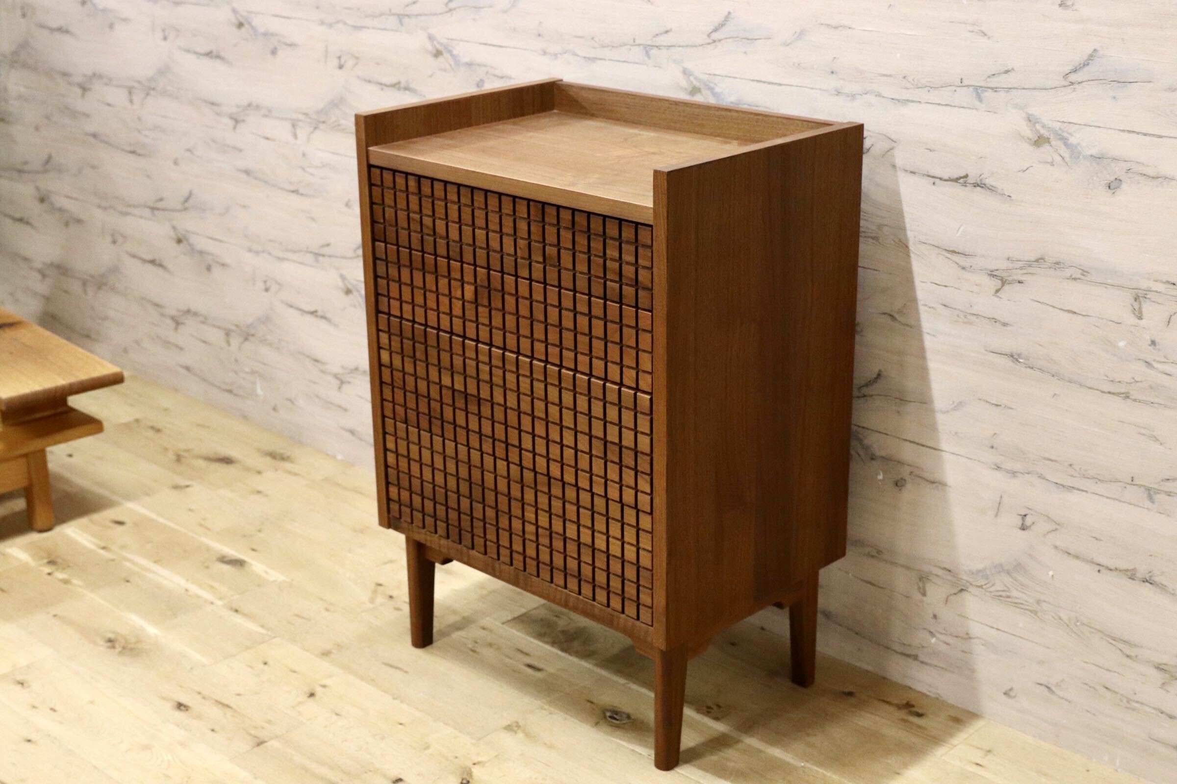 GMJH324○LEGNATEC / レグナテック CLASSE Grand グラン 65ドロワー ウォールナット チェスト キャビネット 国産家具 定価約18.15万 展示品