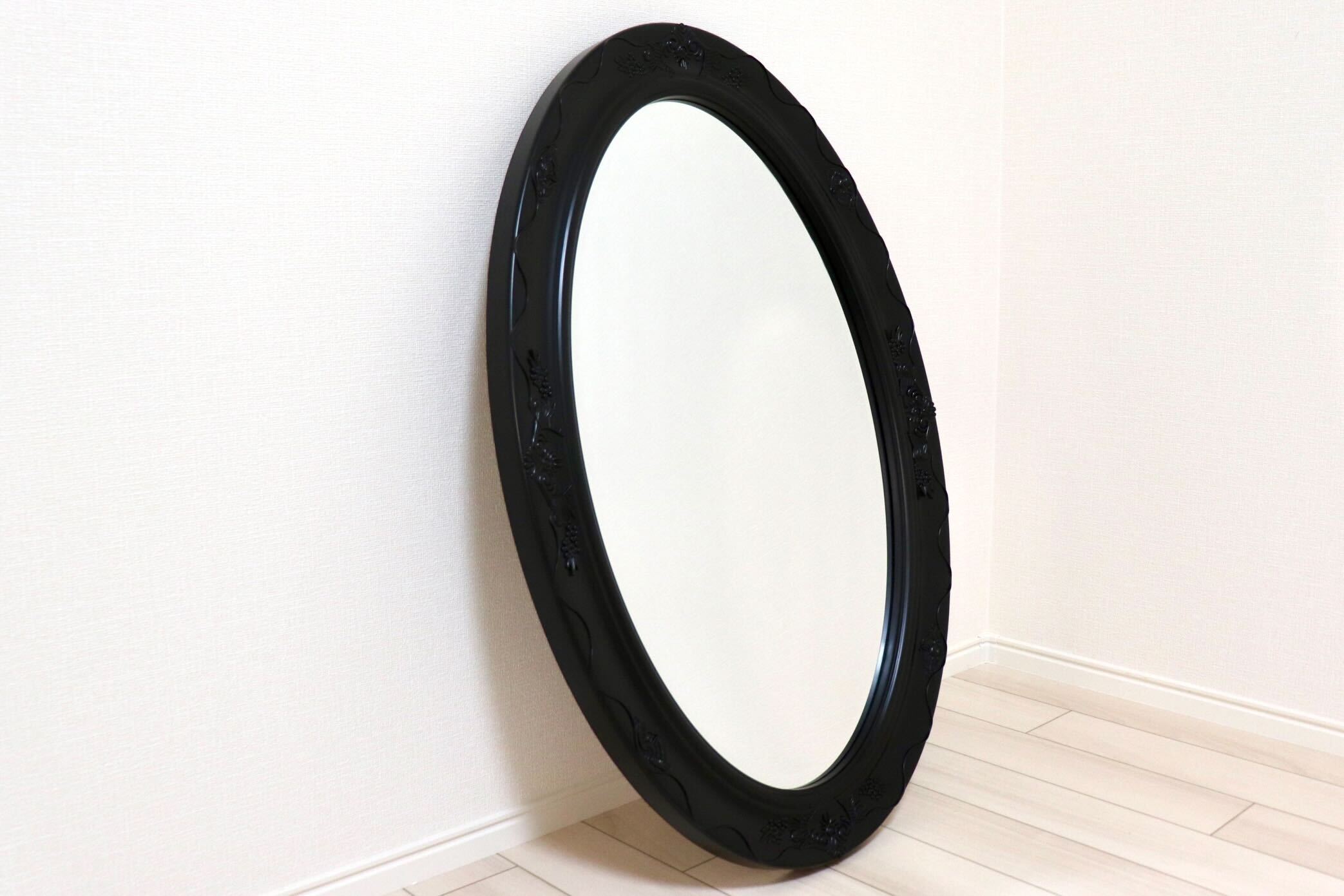 GMIK745AB○ウォールミラー 壁掛け鏡 姿見 壁掛けミラー 全身鏡 立て掛けミラー 鏡 クラシック調