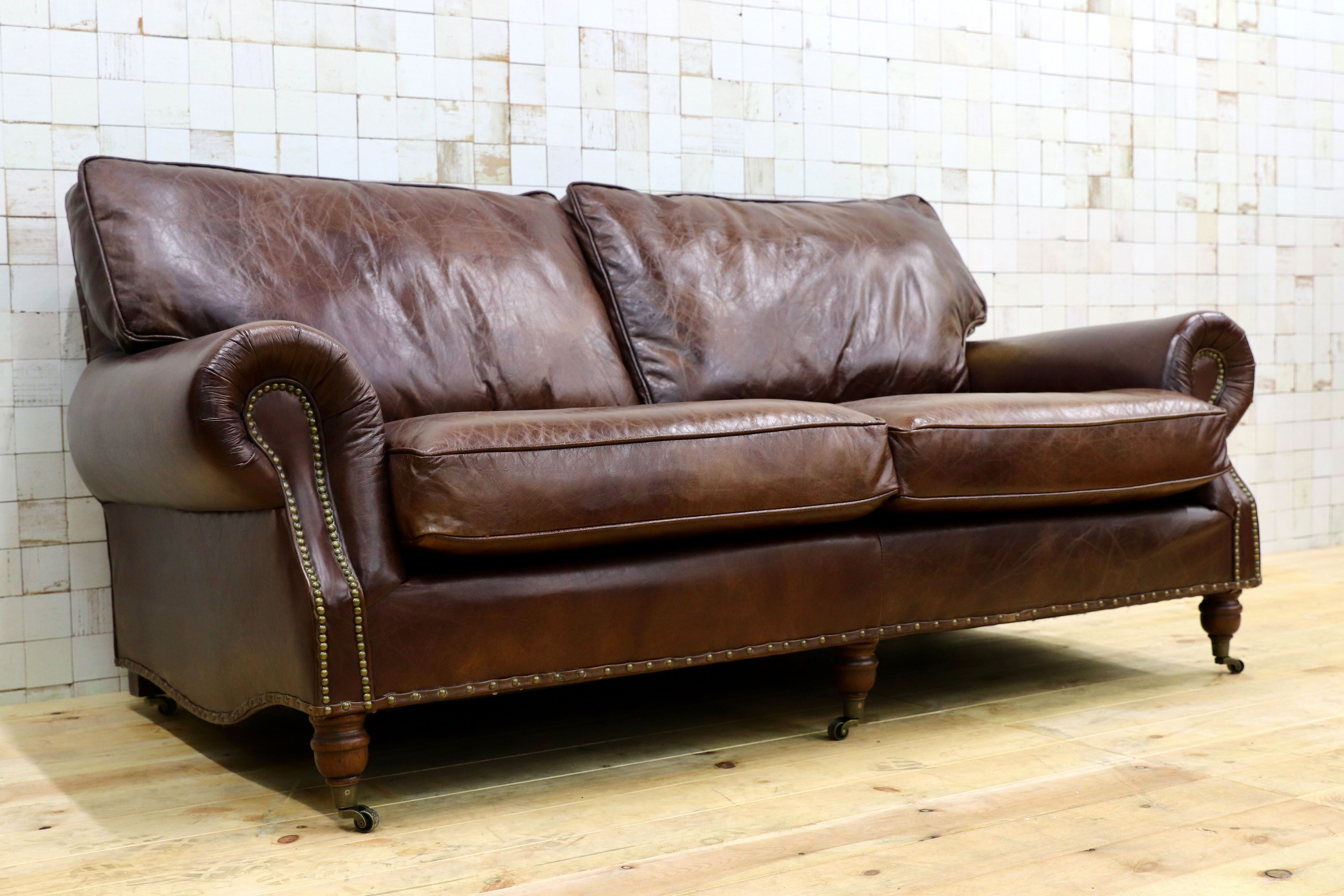 GMHO33○HALO / ハロ BALMORAL 3P SOFA バルモラル 3人掛けソファ トリプルソファ 英国ヴィンテージスタイル アスプルンド  定価59.4万