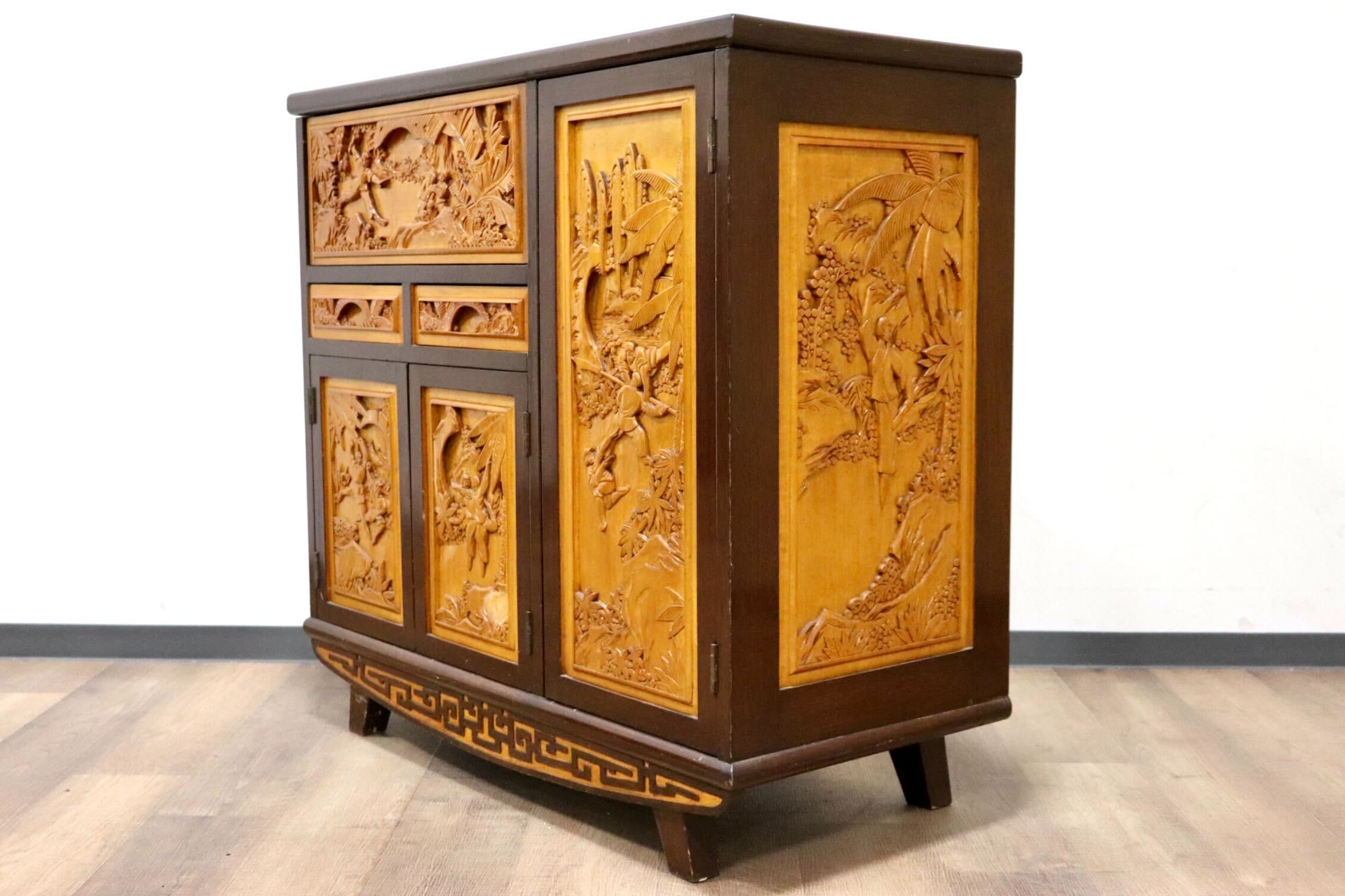 中国家具 キャビネット 収納家具 飾り棚 サイドボード 装飾 美術 工芸 