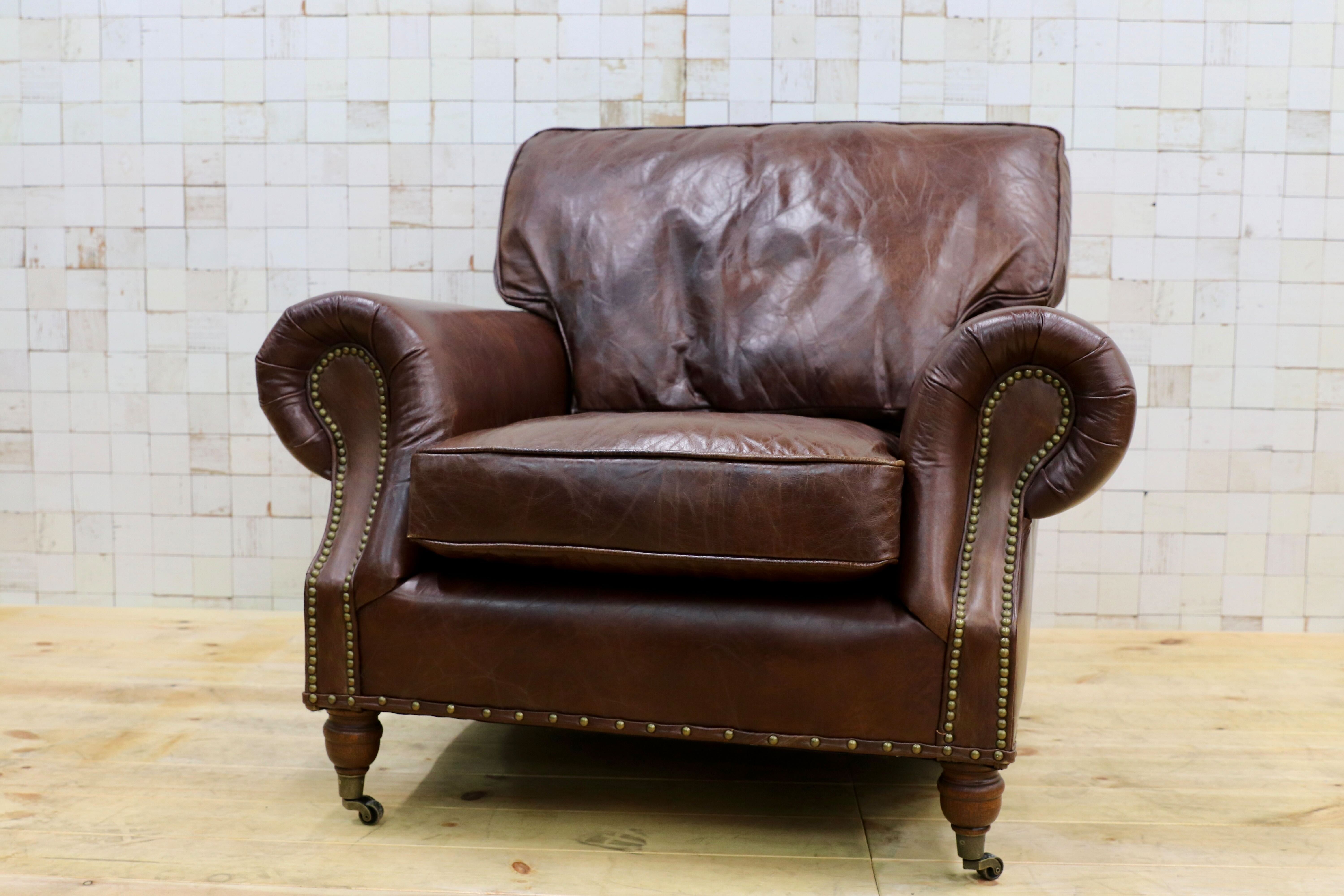 GMHO33B○HALO / ハロ BALMORAL 1P SOFA バルモラル 1人掛けソファ シングルソファ 英国ヴィンテージスタイル  アスプルンド 定価35.2万