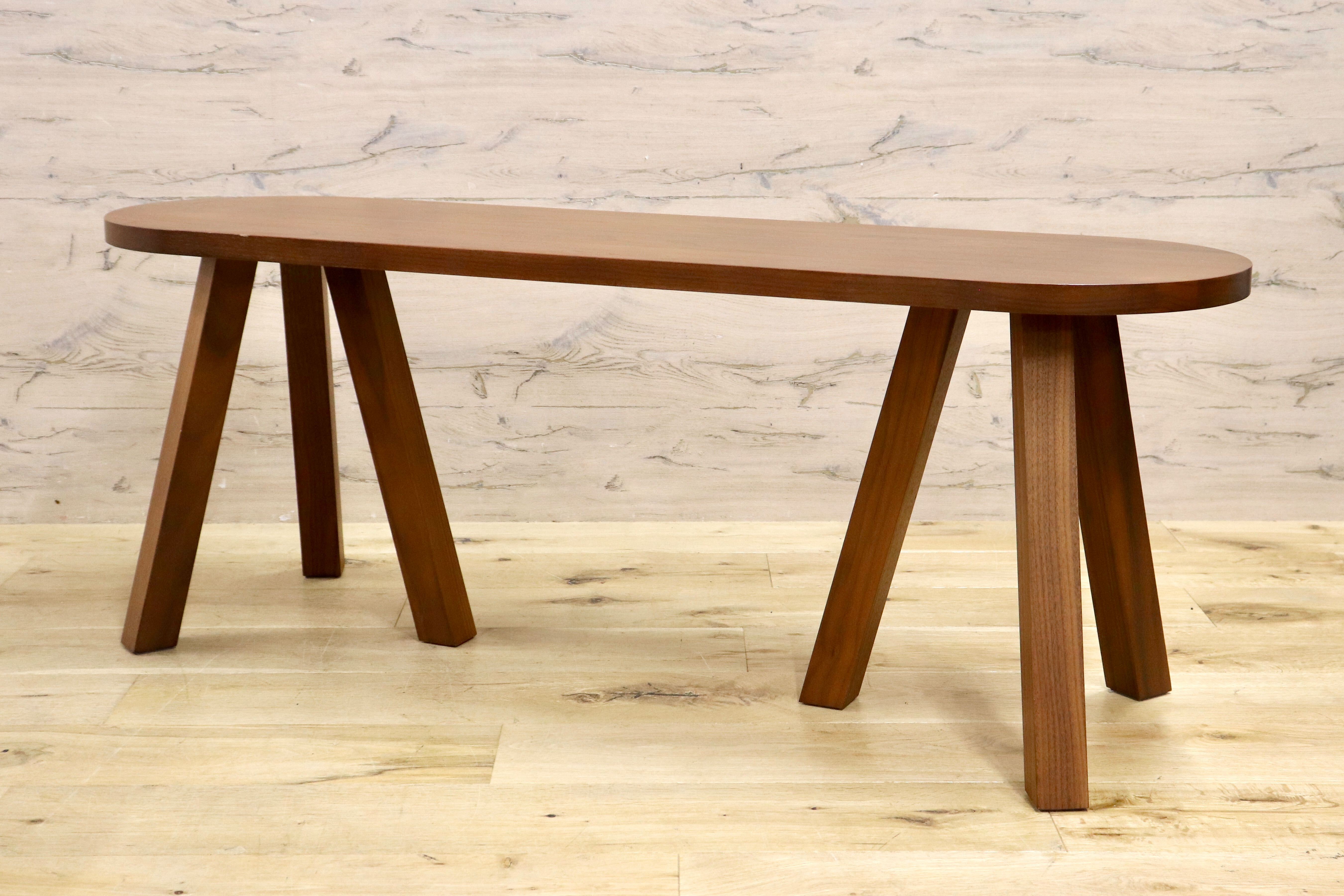 GMIK427○Cadenza / カデンツァ Nana Bench ナナベンチ ベンチチェア ウォールナット 椅子 ダイニング インテリア 木製 北欧モダン