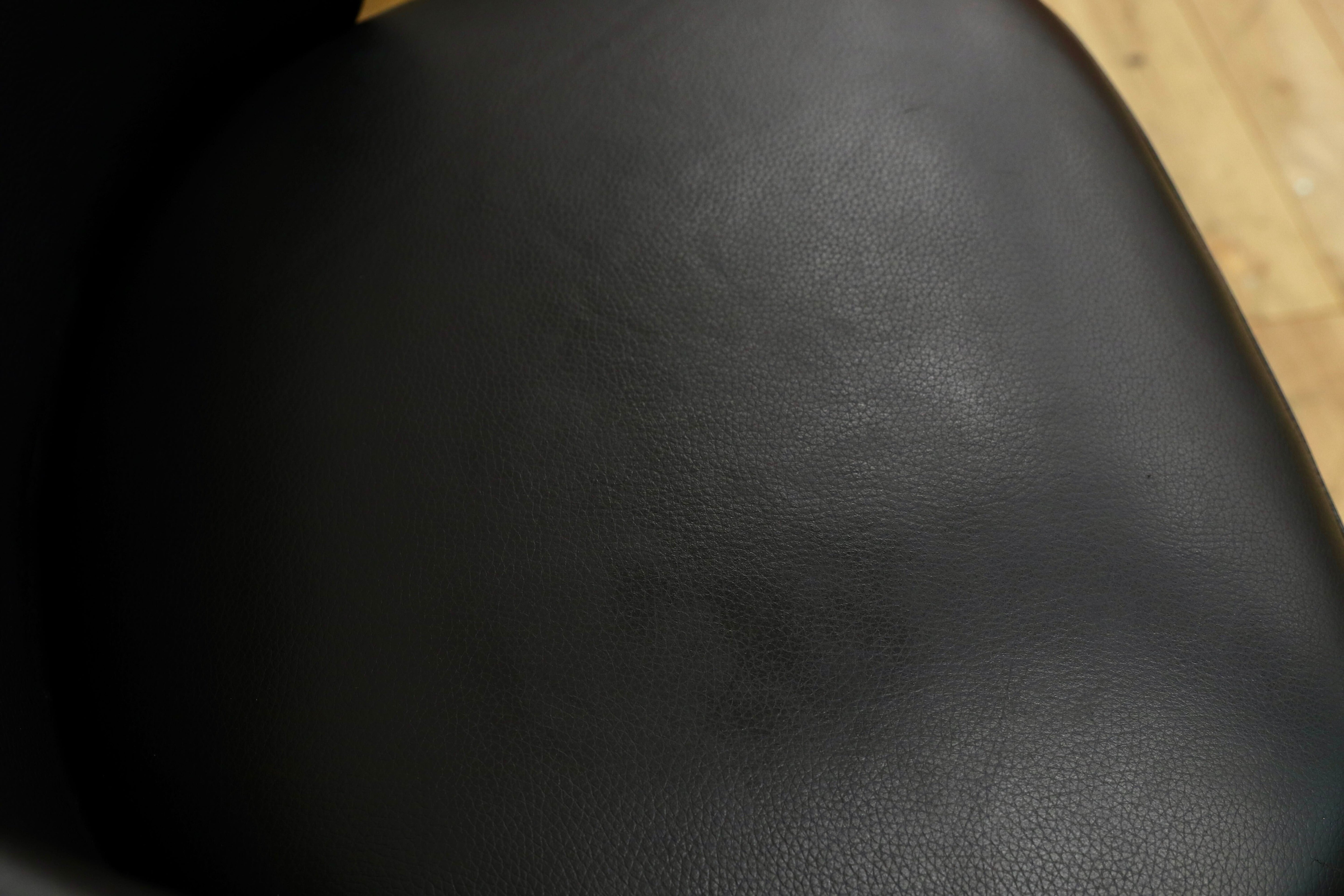 GMIK536○BoConcept / ボーコンセント PRINCETON プリンストン バーチェア ハイチェア カウンターチェア 本革 ブラック 定価約8.5万