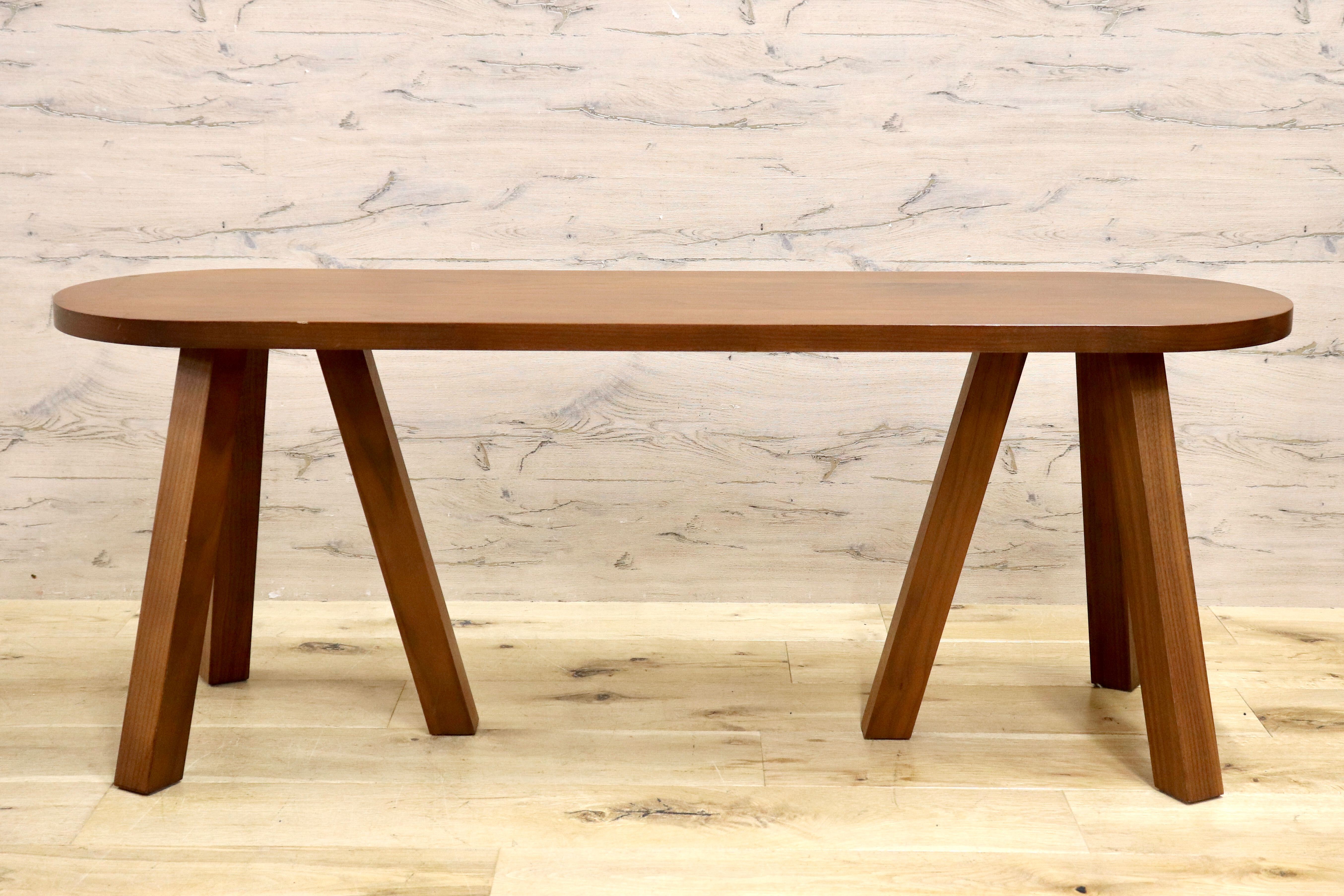 GMIK427○Cadenza / カデンツァ Nana Bench ナナベンチ ベンチチェア ウォールナット 椅子 ダイニング インテリア 木製 北欧モダン