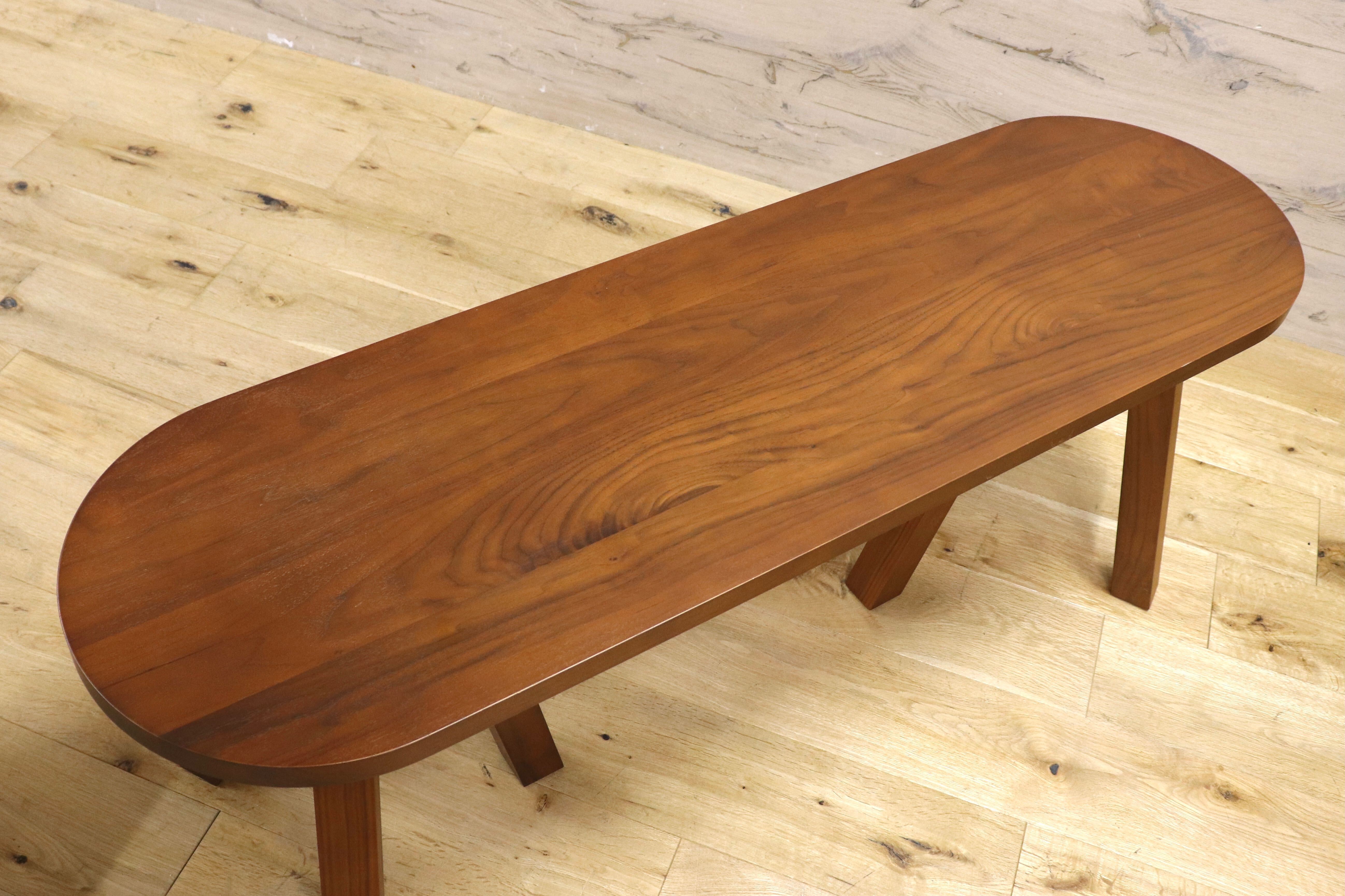 GMIK427○Cadenza / カデンツァ Nana Bench ナナベンチ ベンチチェア ウォールナット 椅子 ダイニング インテリア 木製 北欧モダン