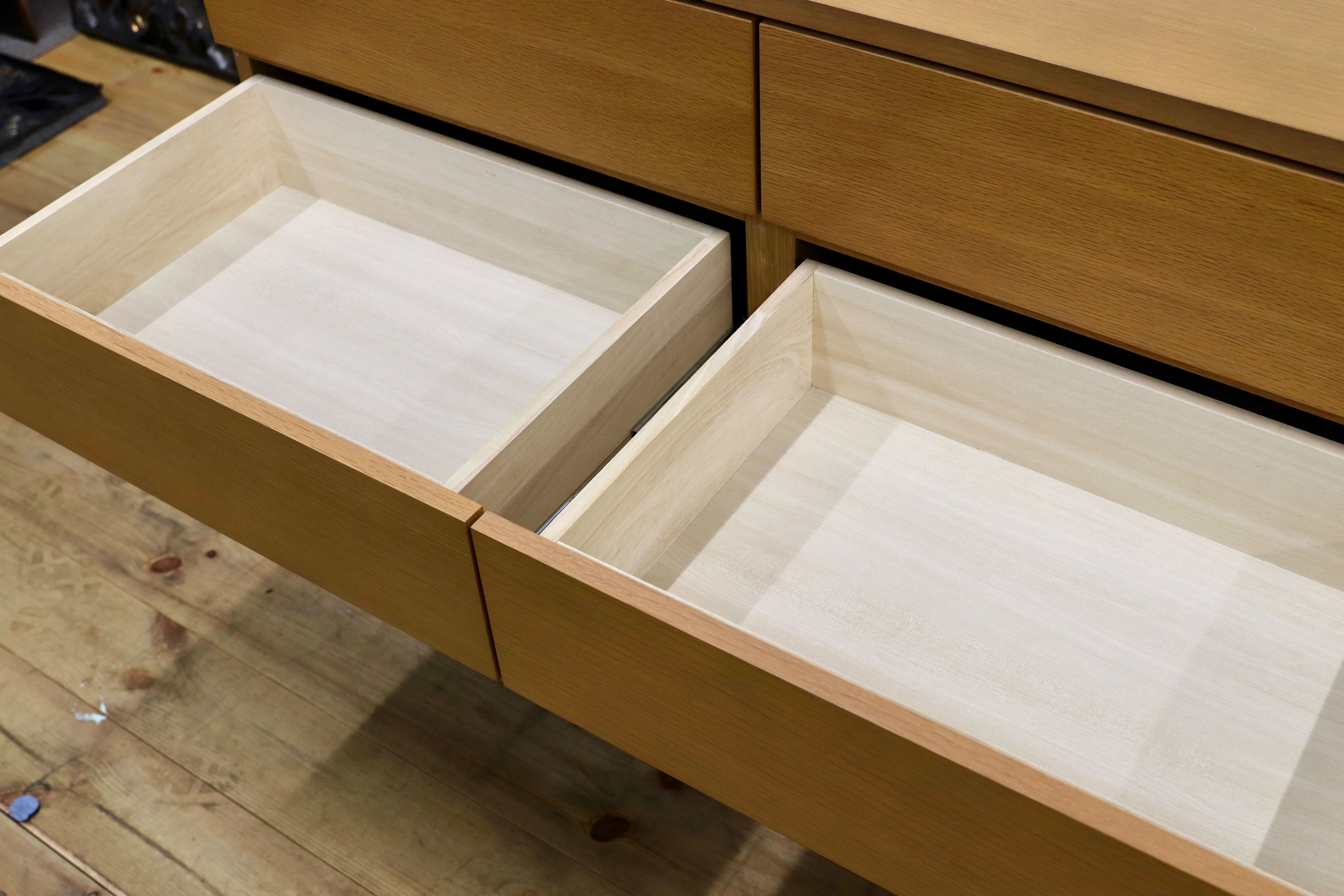 GMIK531○無印良品 / MUJI オーク材 チェスト 整理箪笥 サイドボード 引き出し収納 シンプル ナチュラル