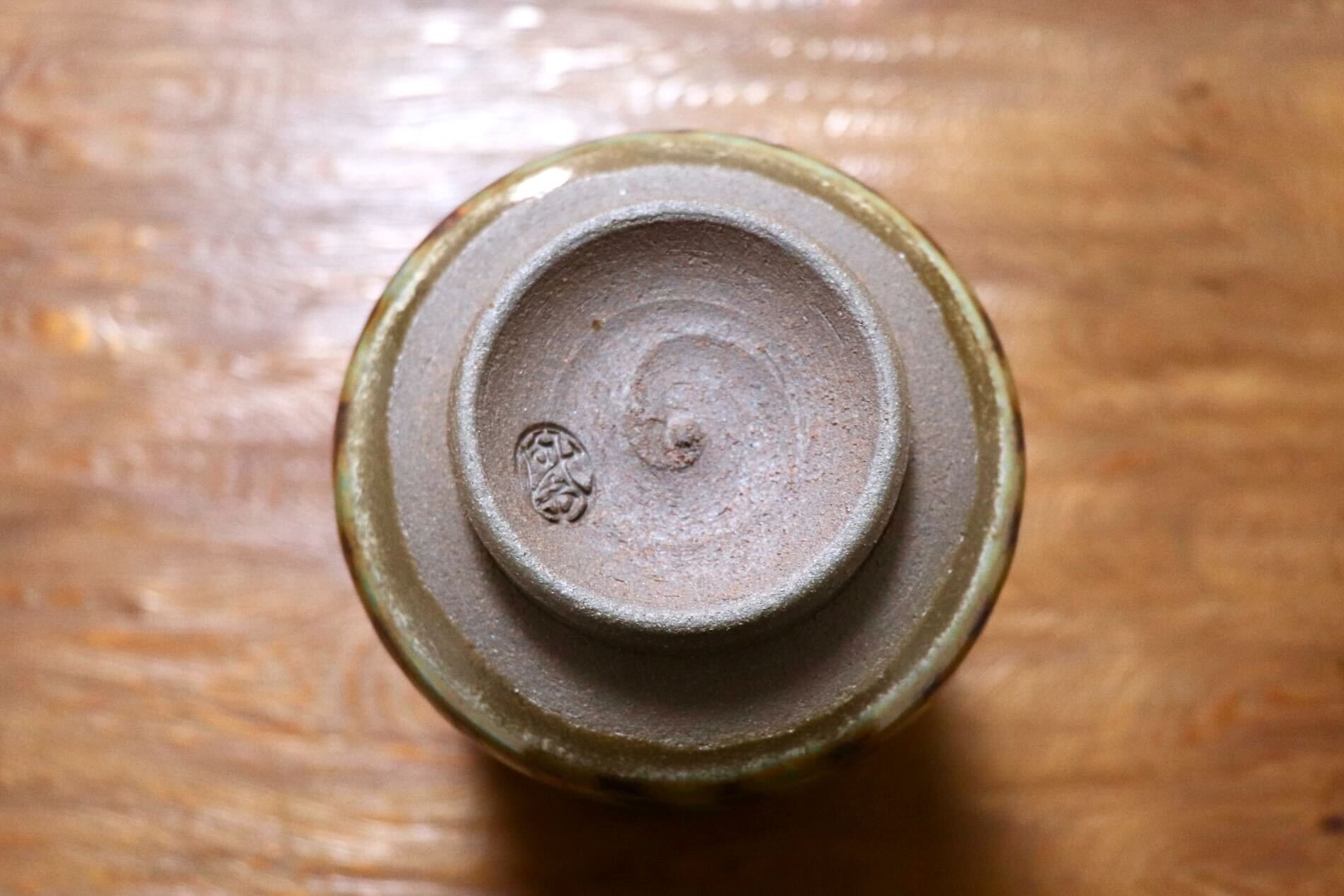 GMIO463A○千代市陶房 清水千代市 丹波焼 湯呑み 陶器 伝統工芸 丹波篠山 未使用