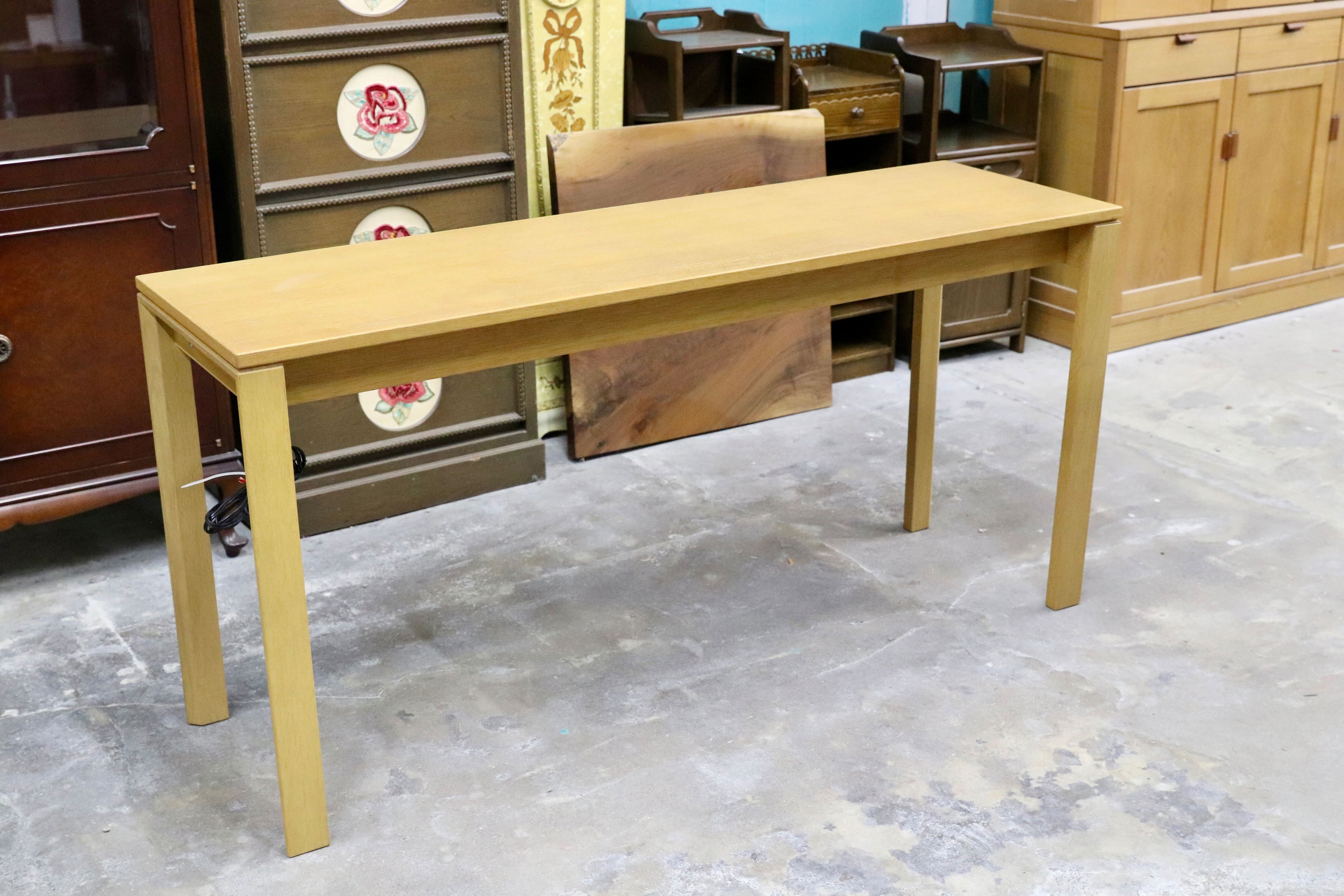 GMIK204○karimoku / カリモク SS5418MS パソコンデスク 作業台 デスク オーク材 ナチュラル 国産家具 モダン