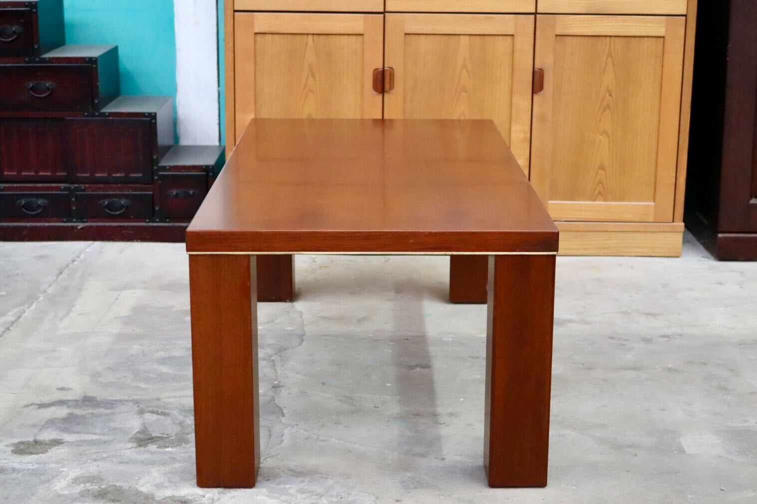 GMIK668D○センターテーブル ローテーブル リビングテーブル 机 座卓 食卓 コーヒーテーブル 木製 座敷 和室 モダン