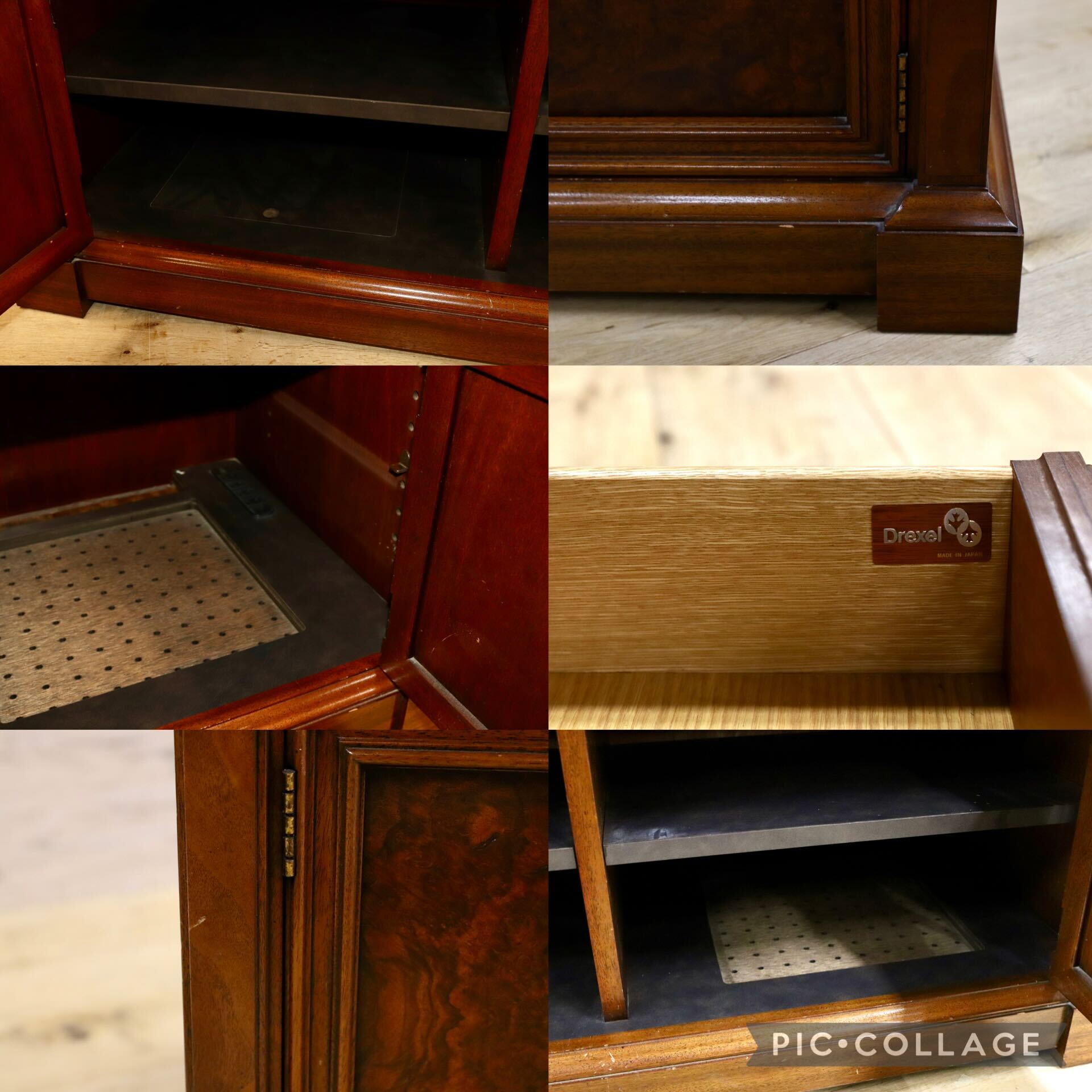 GMIS422○DREXEL HERITAGE / ドレクセルヘリテイジ Francesca フランチェスカ テレビボード オーディオボード ヴィンテージ 約90万 稀少