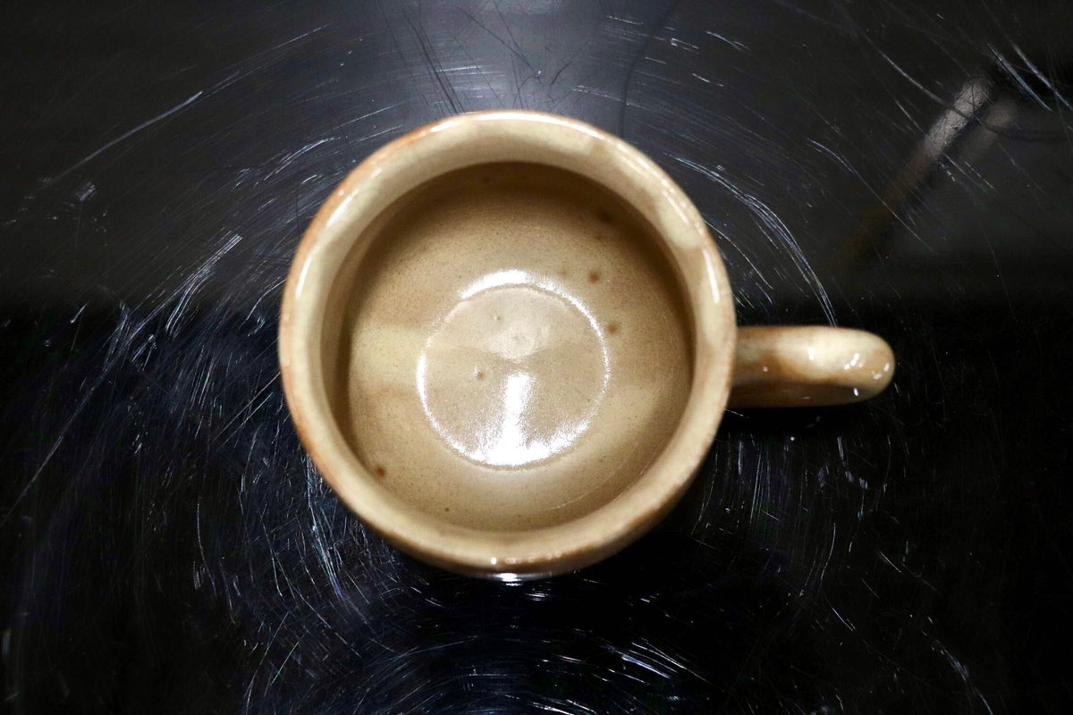 GMJH332AE◯萩焼 カップ ソーサー コーヒーカップ 珈琲碗皿 珈琲器 フリーカップ 小皿 和食器 陶器 在銘 和モダン