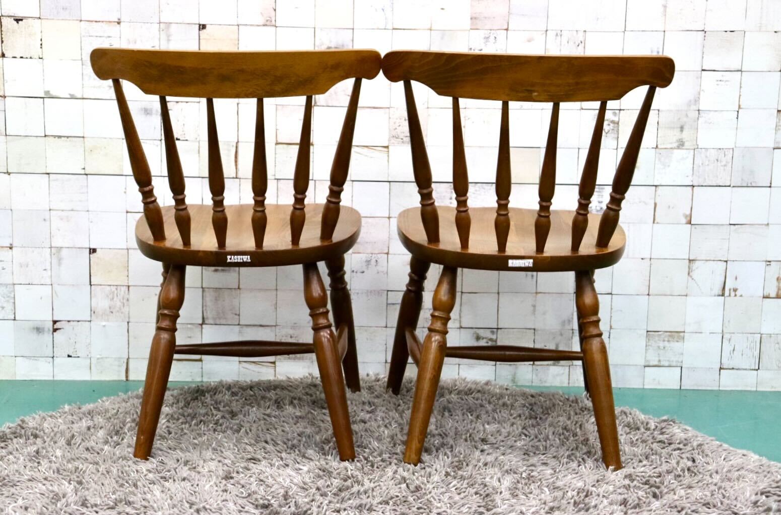 柏木工 ウィンザーチェア 1脚 ① - 椅子/チェア