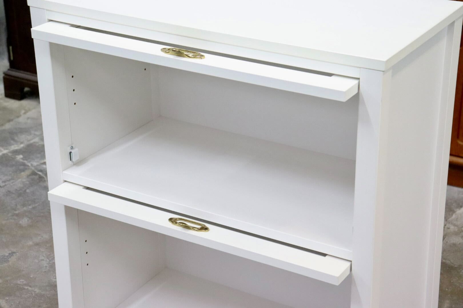 GMIK535B○MOMO NATURAL / モモナチュラルCIELE（シェル）シリーズ フラップ扉 リビング収納 サイドボード サイドキャビネット