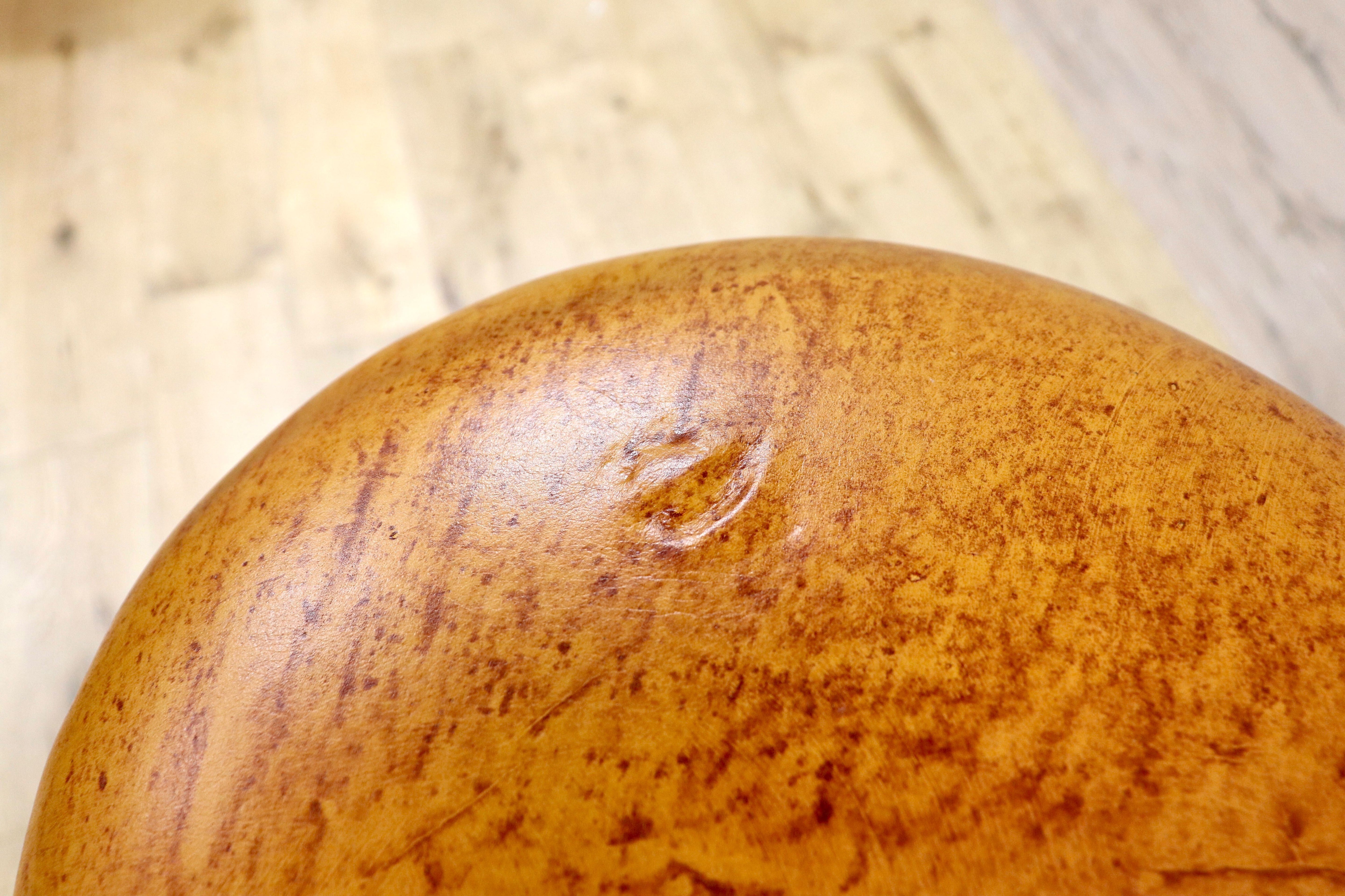 GMIK7N○スペイン製 カスティリアンスタイル バースツール ハイチェア カウンター 回転式 椅子 オーク 本革 アンティーク ヴィンテージ