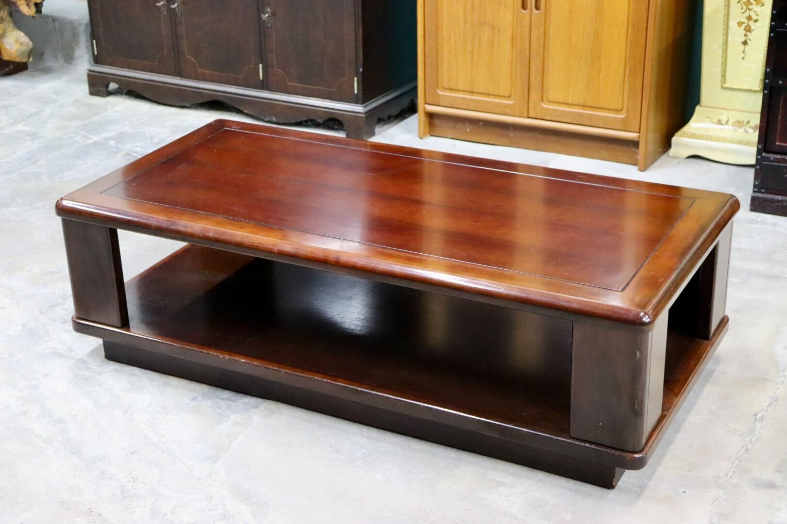 GMIK557A○karimoku / カリモク センターテーブル ローテーブル コーヒーテーブル 応接 ヴィンテージ オールドカリモク 国産家具