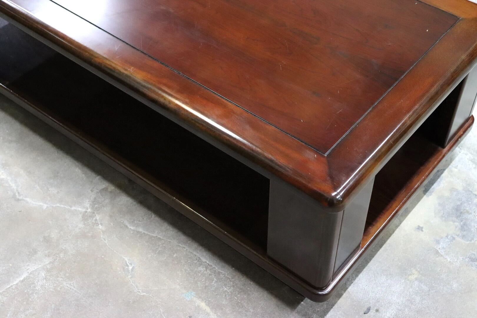 GMIK557A○karimoku / カリモク センターテーブル ローテーブル コーヒーテーブル 応接 ヴィンテージ オールドカリモク 国産家具