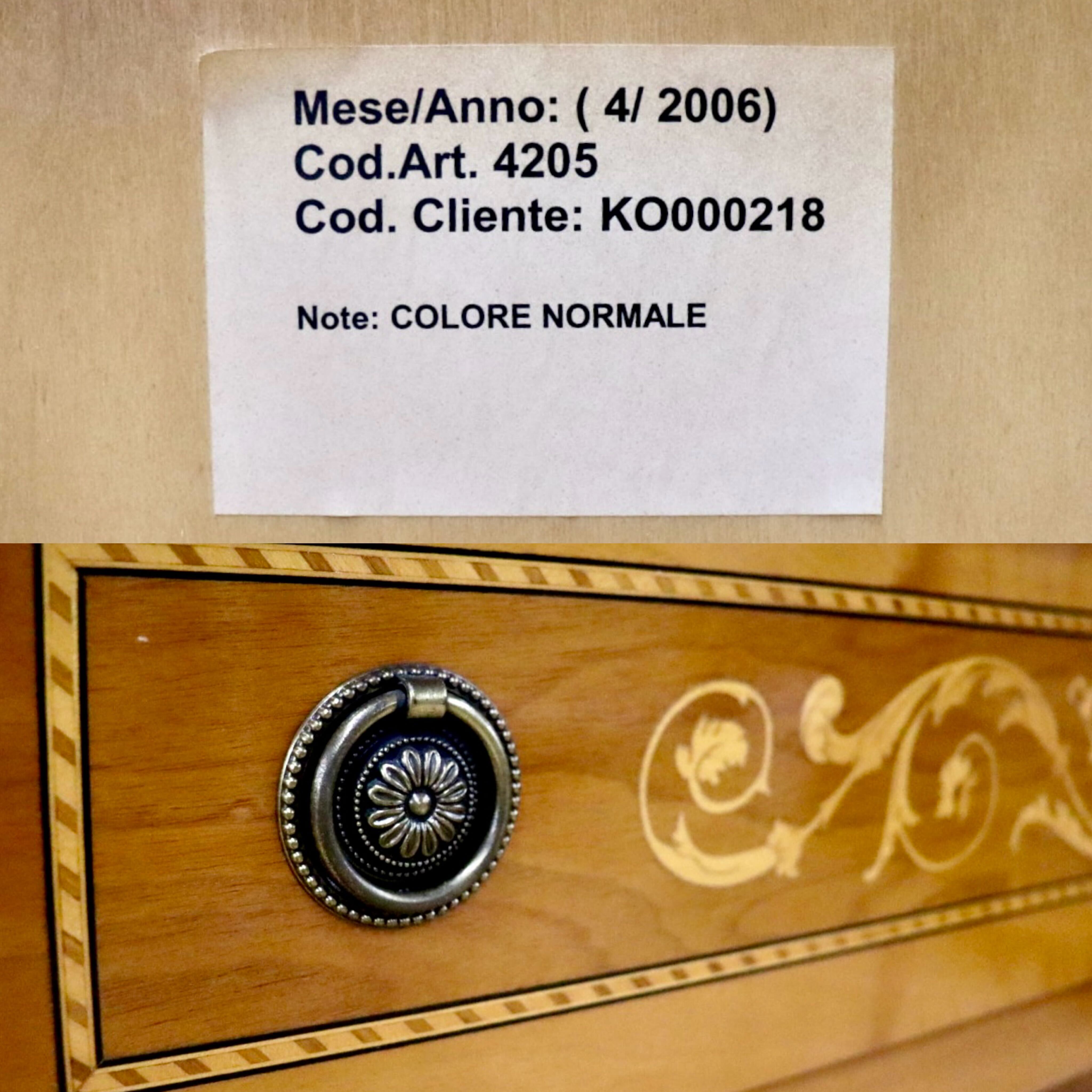 GMIK928○イタリア製 クラシック ヨーロピアン 3段チェスト 小物入れ 収納家具 サイドチェスト 輸入家具 西洋 アンティーク クラシック