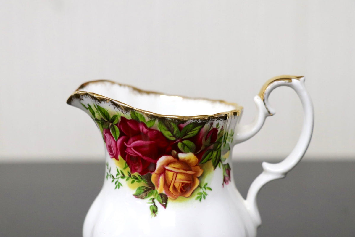 GMJH332AJ○ROYAL ALBERT / ロイヤルアルバート Old Country Roses オールドカントリーローズ クリーマー ミルクジャグ 西洋 ヴィンテージ
