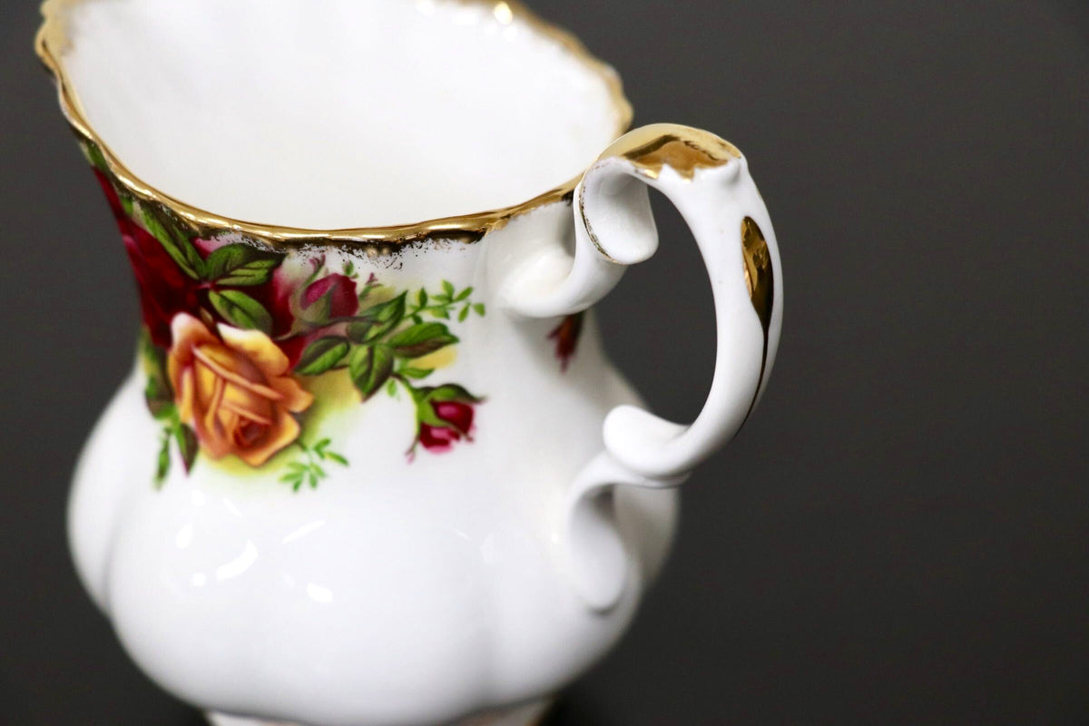 GMJH332AJ○ROYAL ALBERT / ロイヤルアルバート Old Country Roses オールドカントリーローズ クリーマー ミルクジャグ 西洋 ヴィンテージ