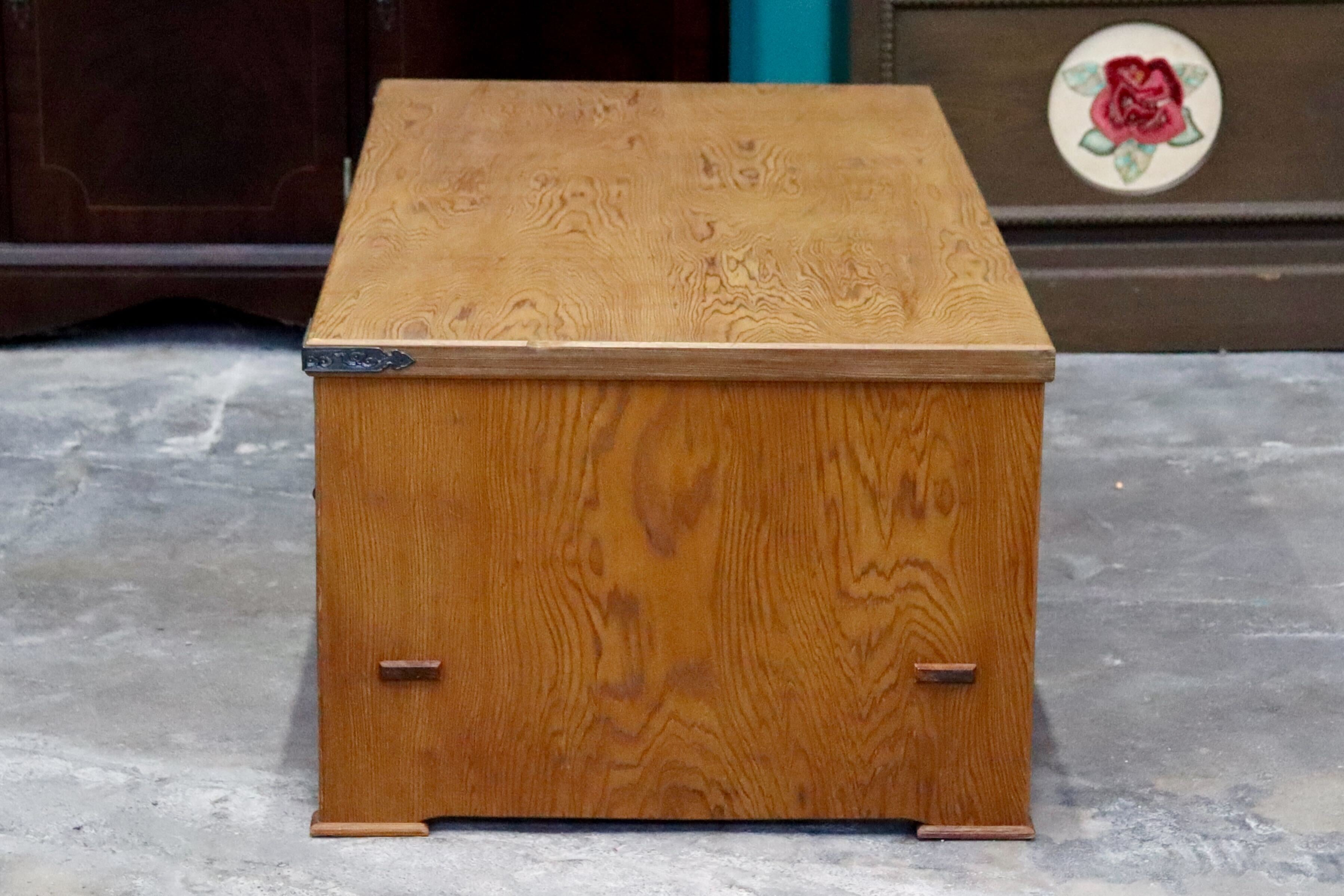 GMIK484○世界遺産屋久杉 民芸家具 文机 座敷机 座卓 ローテーブル 作業台 和室 デスク 机 アンティーク レトロ 伝統工芸 和モダン