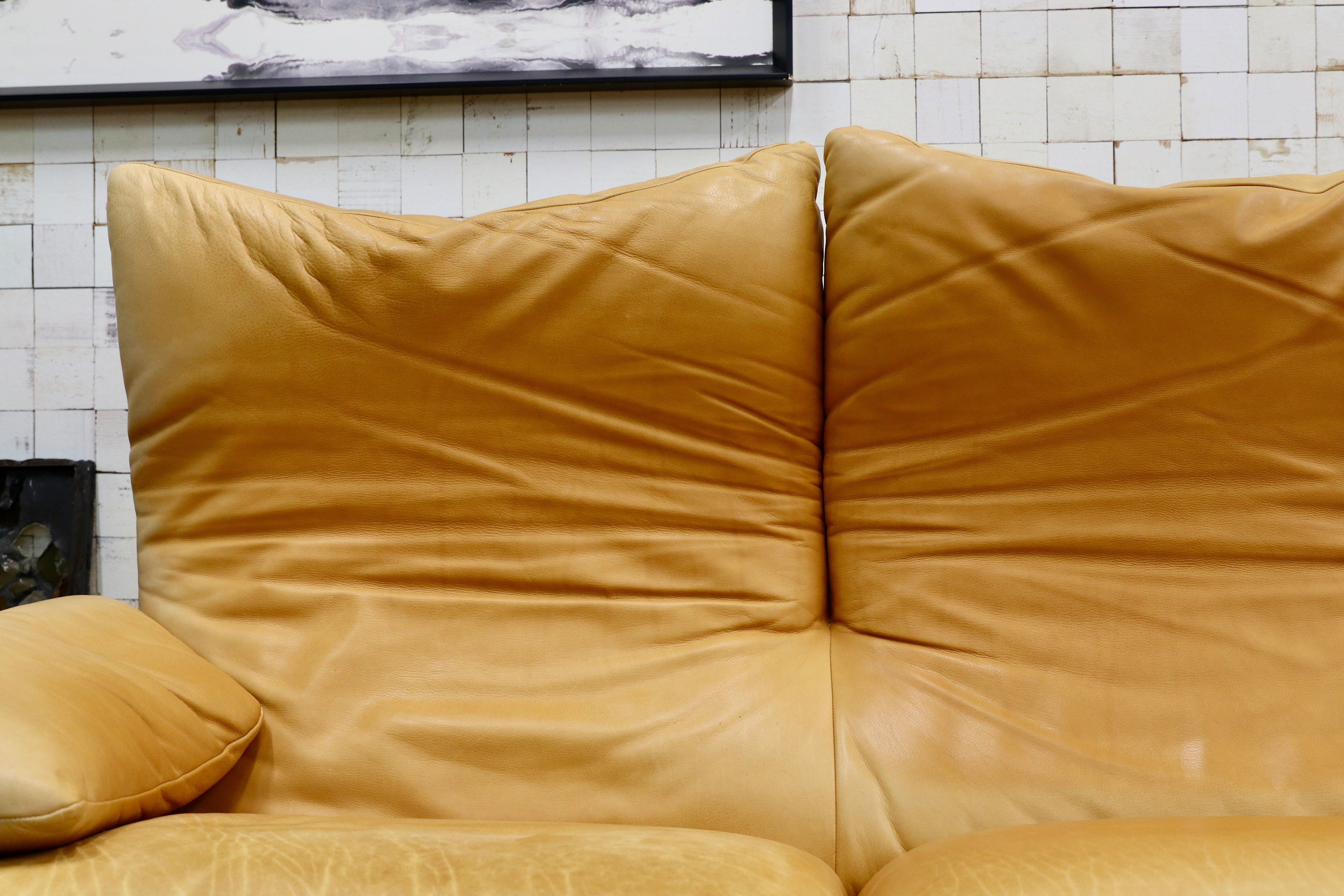 GMIO231○Cassina / カッシーナ MARALUNGA マラルンガ 675 3人掛けソファ ヴィコ・マジストレッティ イタリアモダン 最高峰 定価約342万