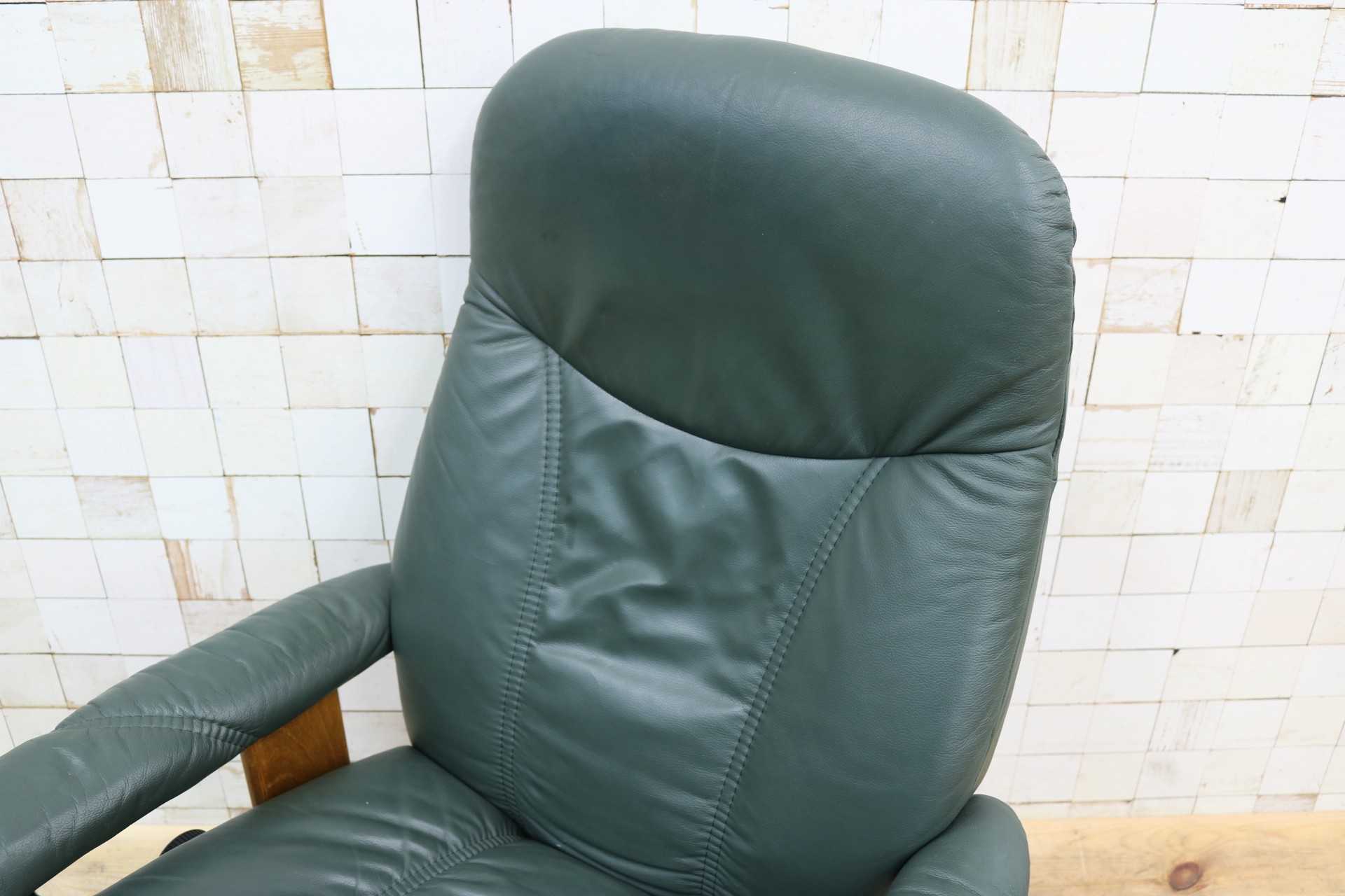 GMIN3〇EKORNES / エコーネス ストレスレス リクライニングチェア コンサル 本革 北欧 ノルウェー 椅子 シングルソファ