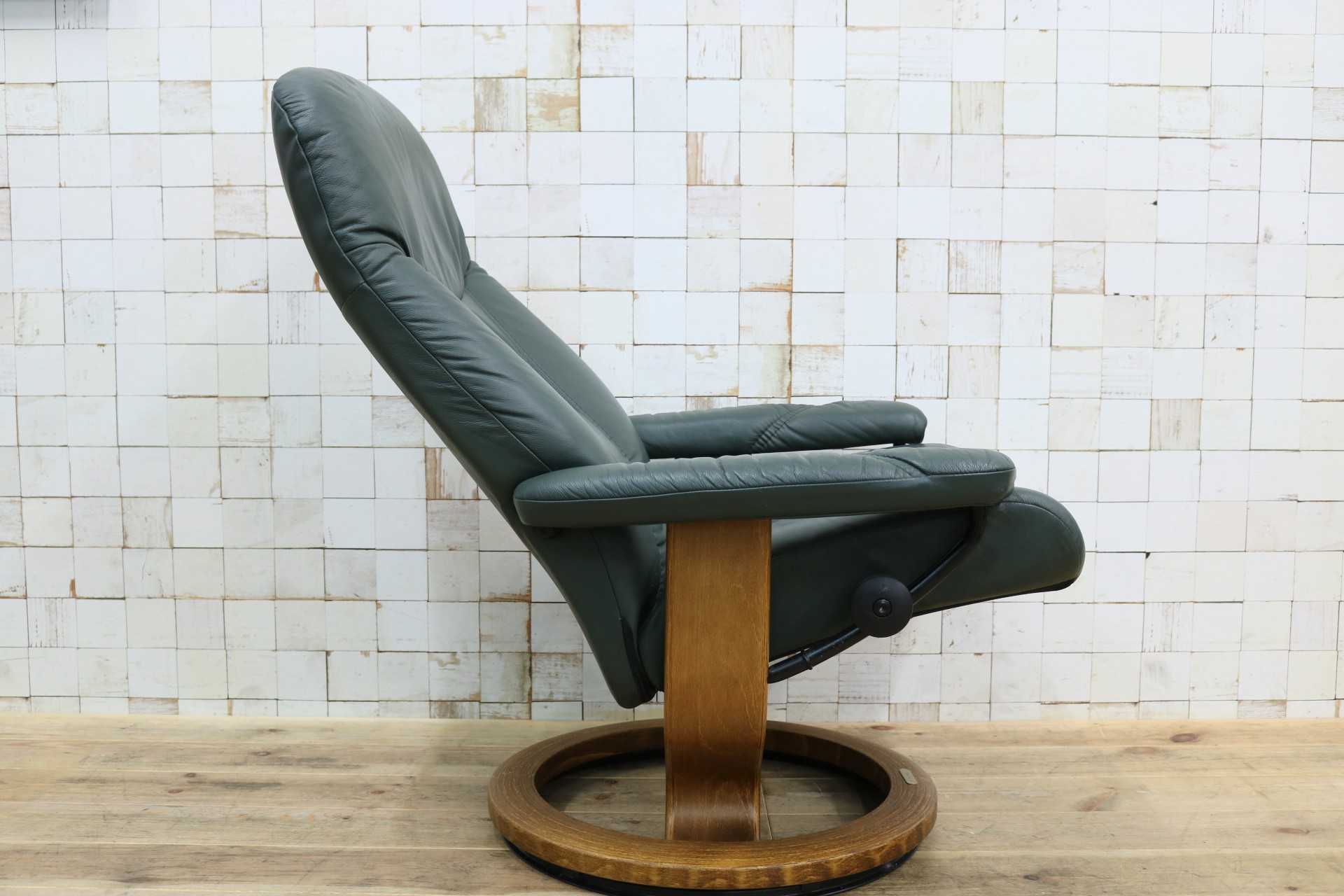 GMIN3〇EKORNES / エコーネス ストレスレス リクライニングチェア コンサル 本革 北欧 ノルウェー 椅子 シングルソファ