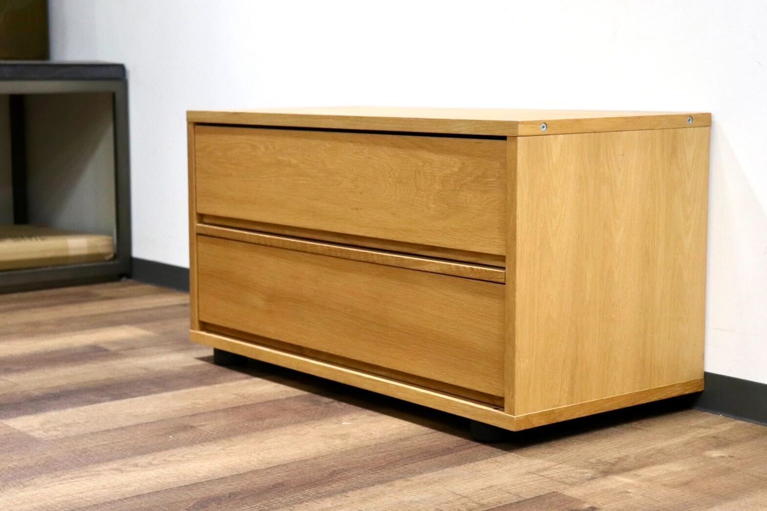 GMIK317○無印良品 / MUJI オーク スタッキングキャビネット テレビボード AVボード ローボード リビング収納 シンプル ナチュラル