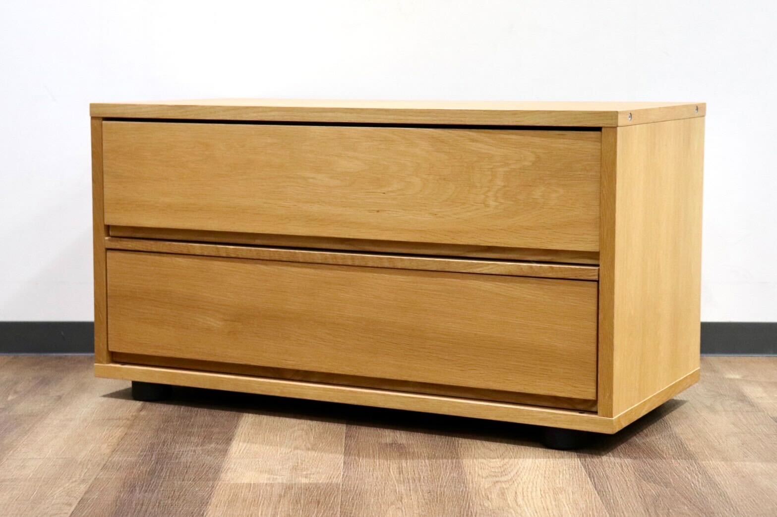 GMIK317○無印良品 / MUJI オーク スタッキングキャビネット テレビボード AVボード ローボード リビング収納 シンプル ナチュラル