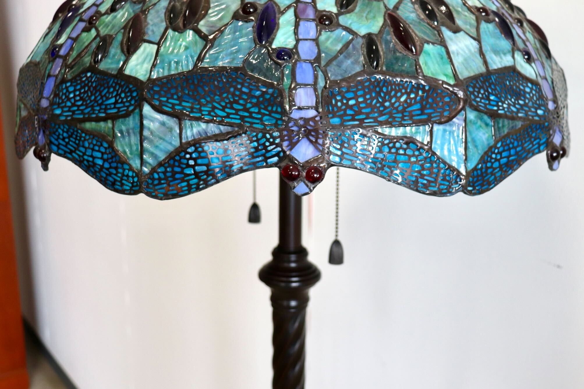 GMIO292A○照明 ステンドグラス フロアライトランプ アンティーク クラシック レトロ ※発送不可