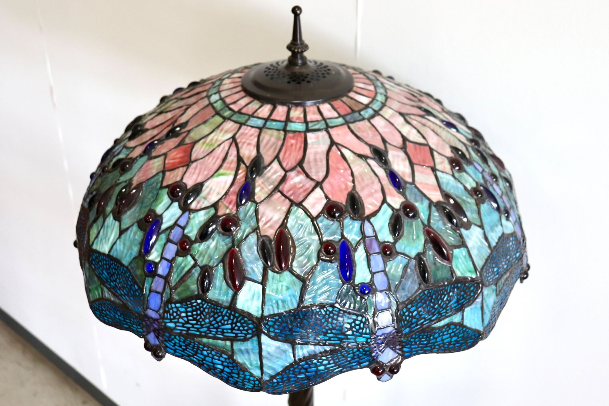 GMIO292A○照明 ステンドグラス フロアライトランプ アンティーク クラシック レトロ ※発送不可