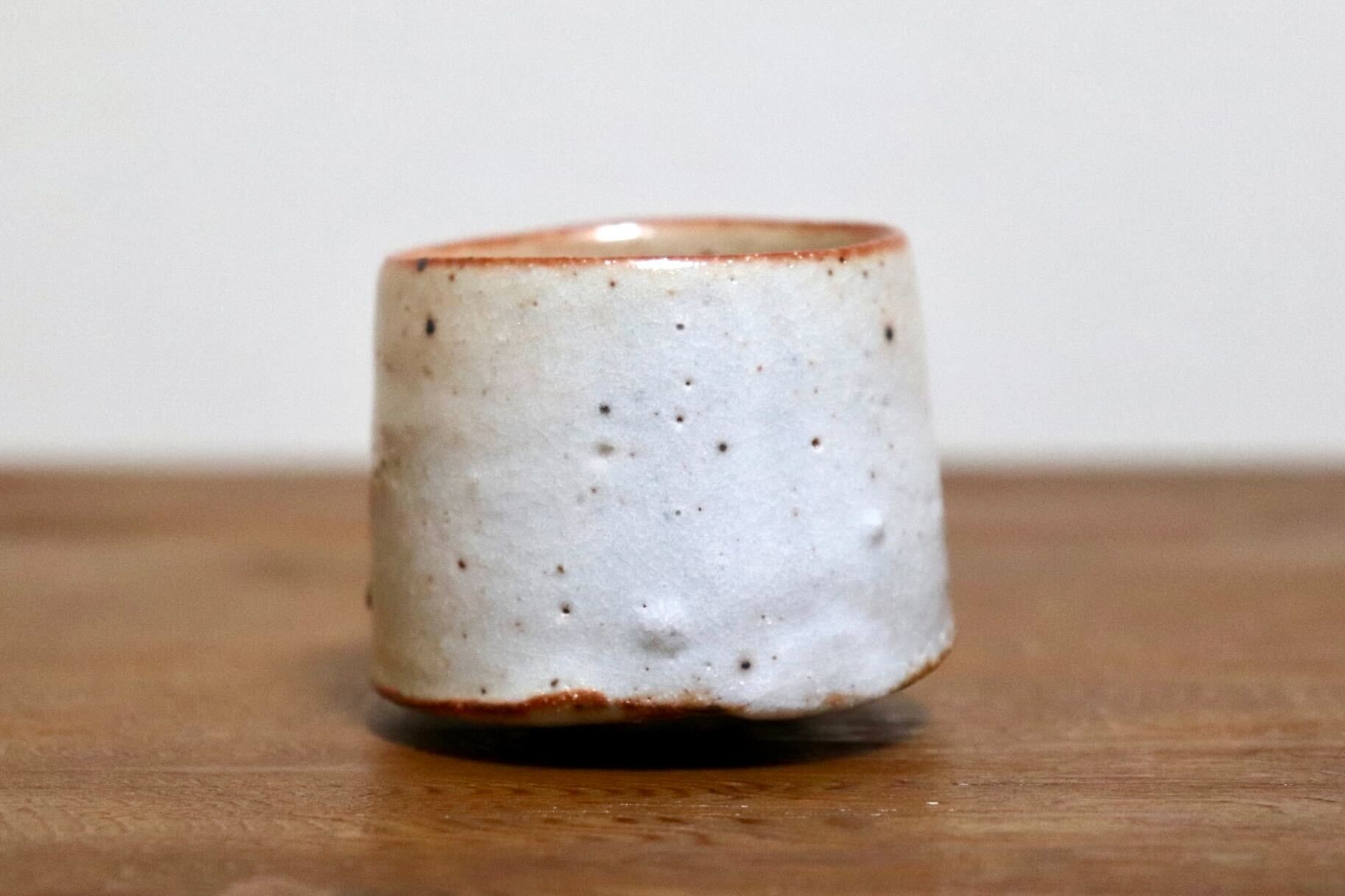 GMIO437A○千代市陶房 清水万佐年 丹波焼 ぐい呑み 酒器 陶器 丹波篠山 伝統工芸 未使用