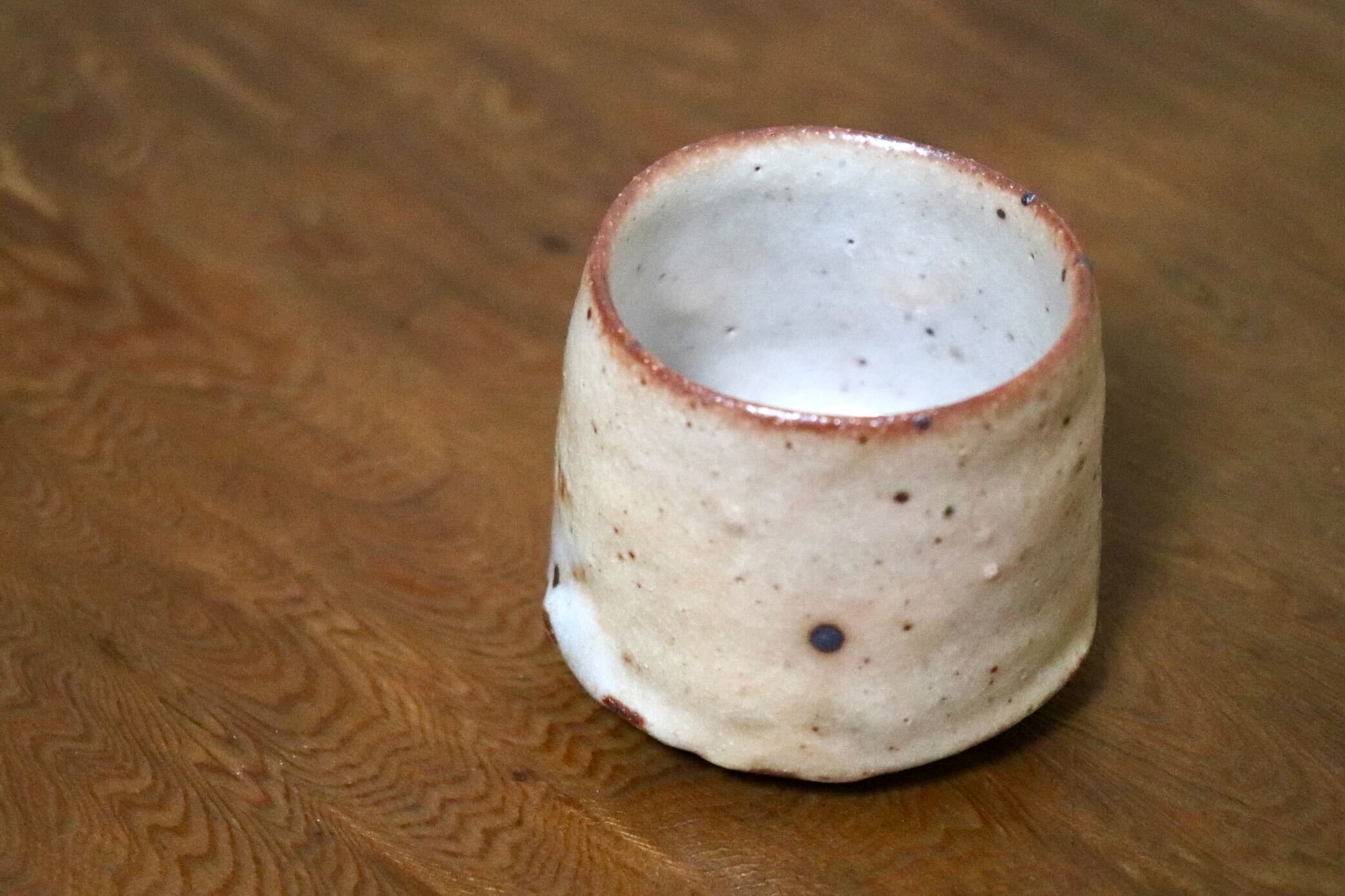 GMIO437B○千代市陶房 清水万佐年 丹波焼 ぐい呑み 酒器 陶器 丹波篠山 伝統工芸 未使用