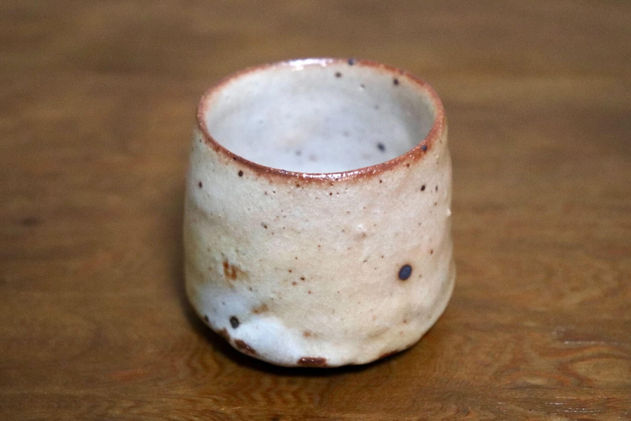 GMIO437B○千代市陶房 清水万佐年 丹波焼 ぐい呑み 酒器 陶器 丹波篠山 伝統工芸 未使用