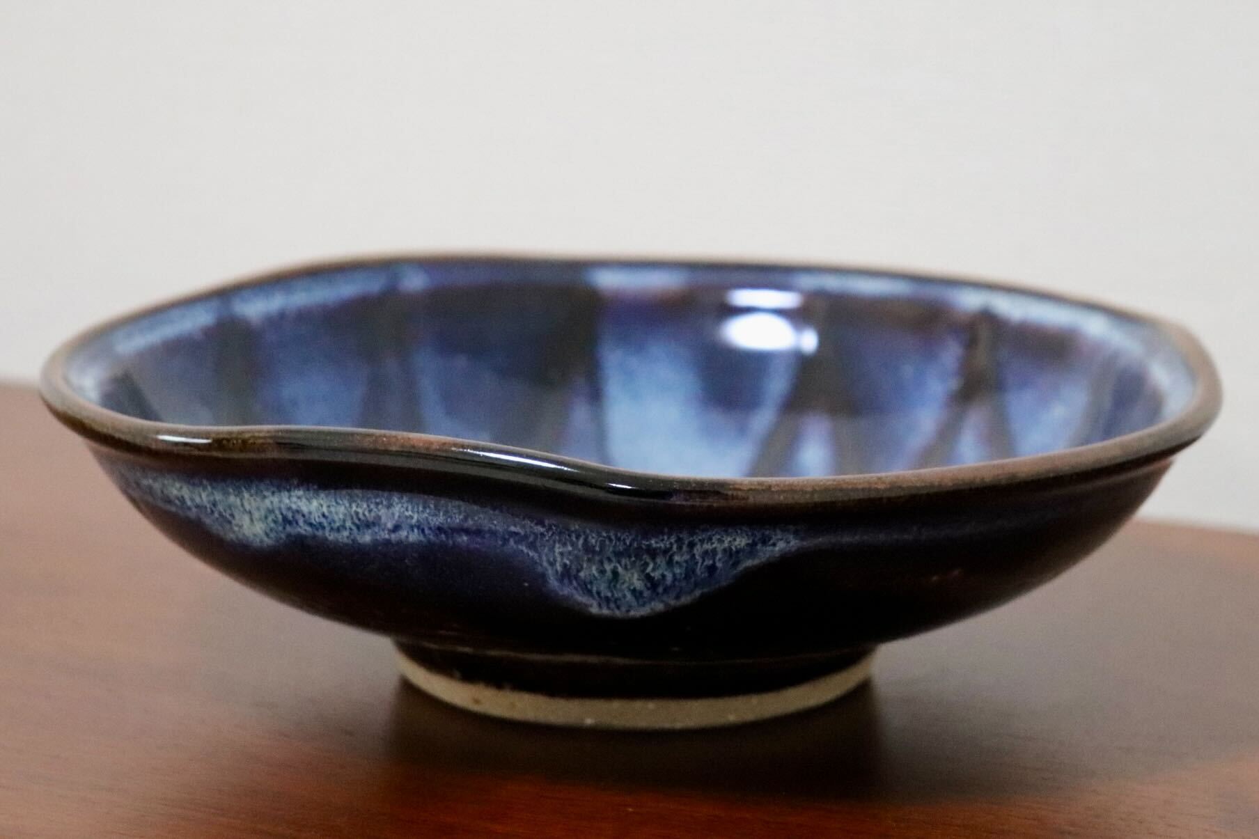 GMIO330○陶勝窯 丹波焼 網目鉢 市野勝 市野勝磯 陶器 工芸品 丹波篠山 未使用