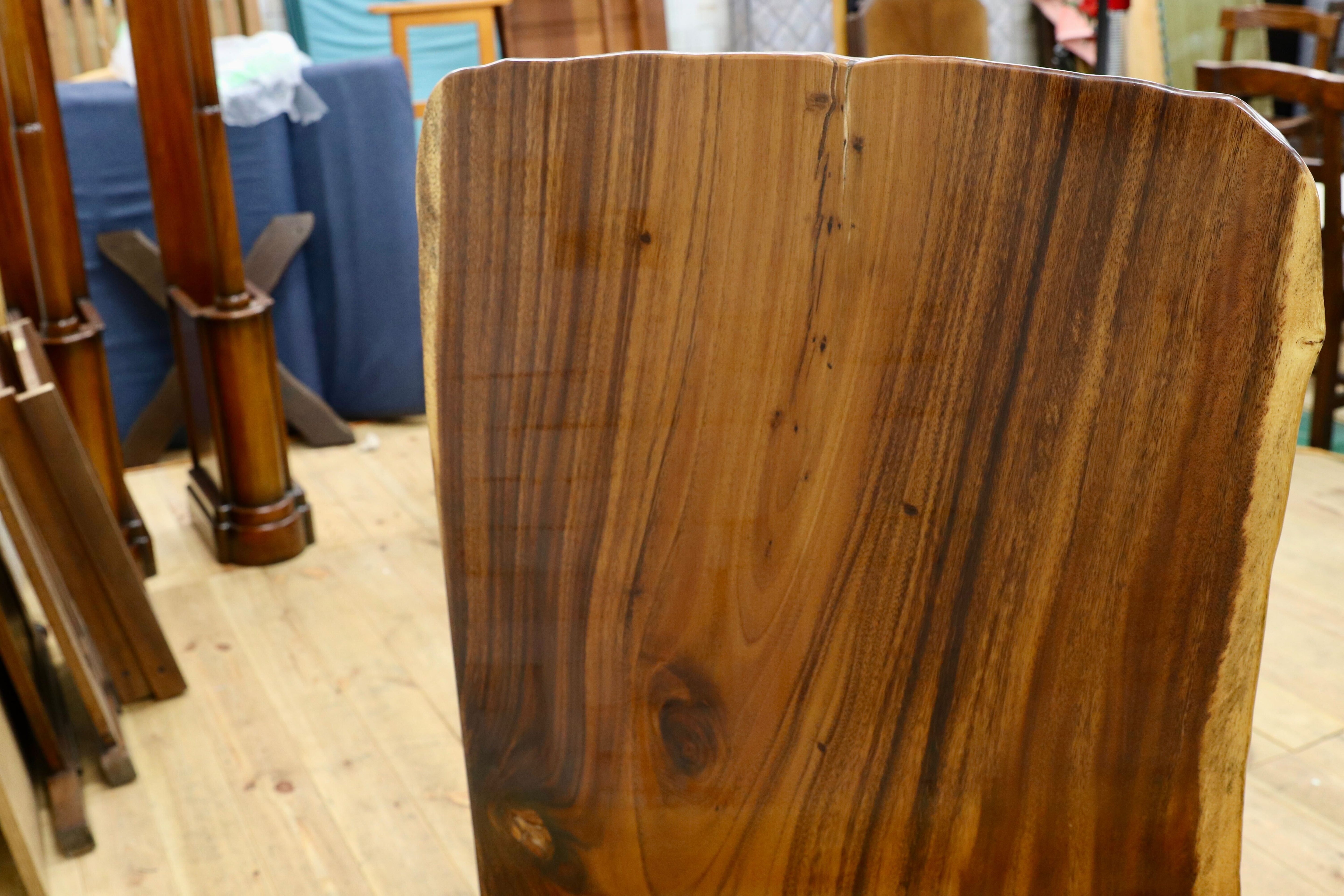 GMIK546○モンキーポッド 衝立 オブジェ 和モダン 仕切り板 玄関飾り 無垢 一枚板 客間 応接