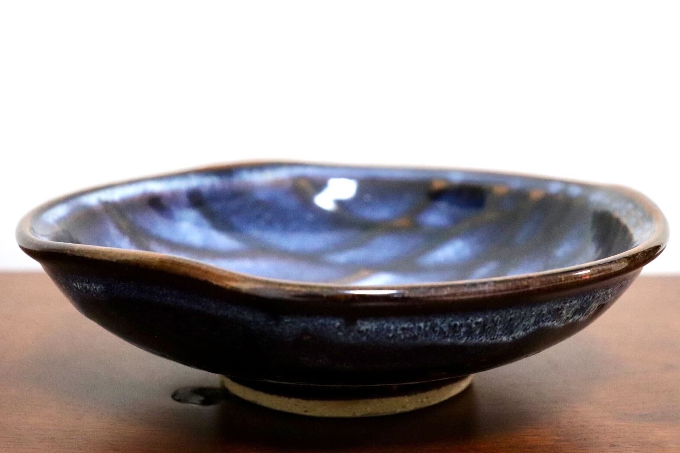 GMIO330○陶勝窯 丹波焼 網目鉢 市野勝 市野勝磯 陶器 工芸品 丹波篠山 未使用