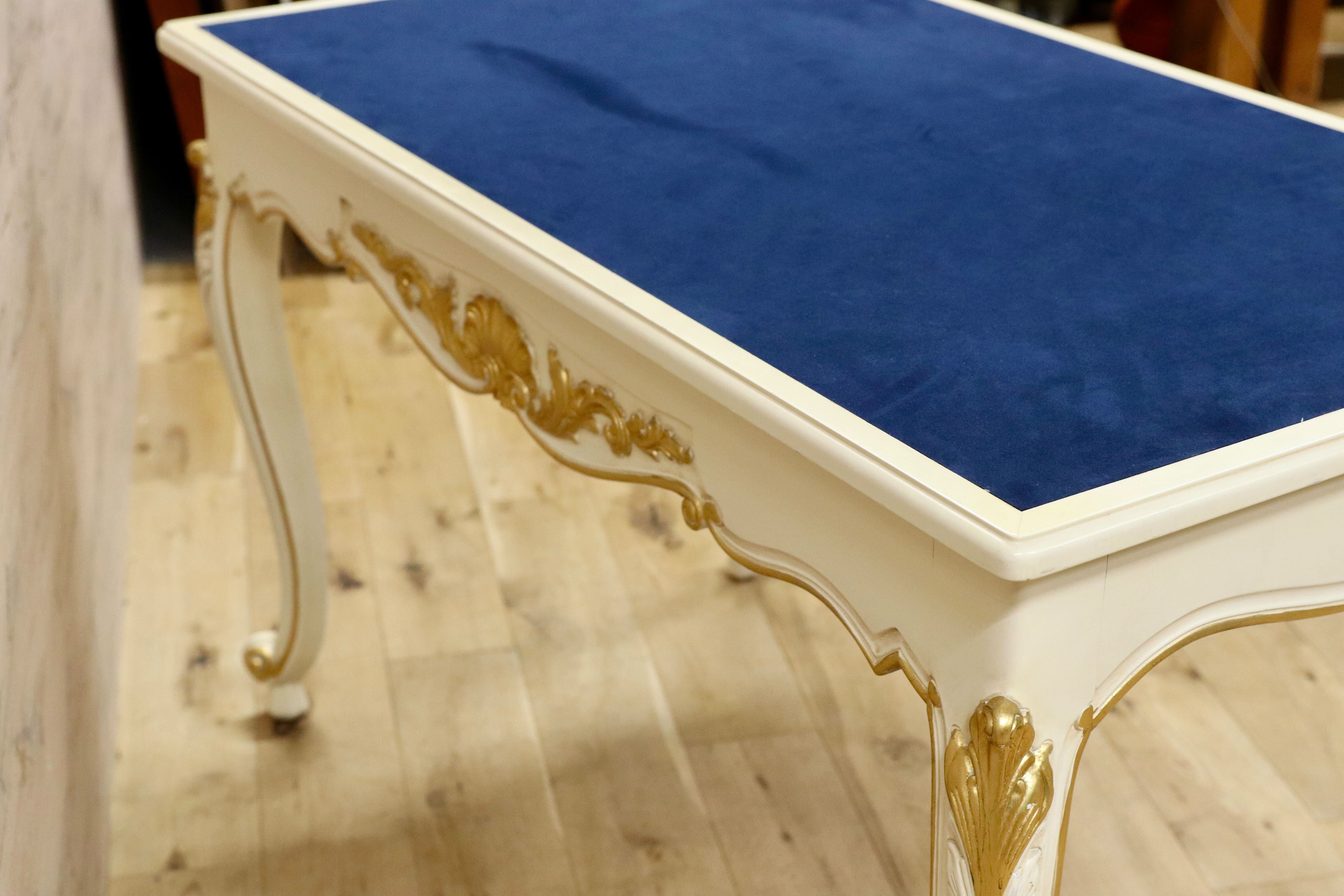 GMIK102A○イタリア クラシック シャビーシック エレガント ロココ調 コンソールテーブル デスク 机 店舗什器 アンティーク調