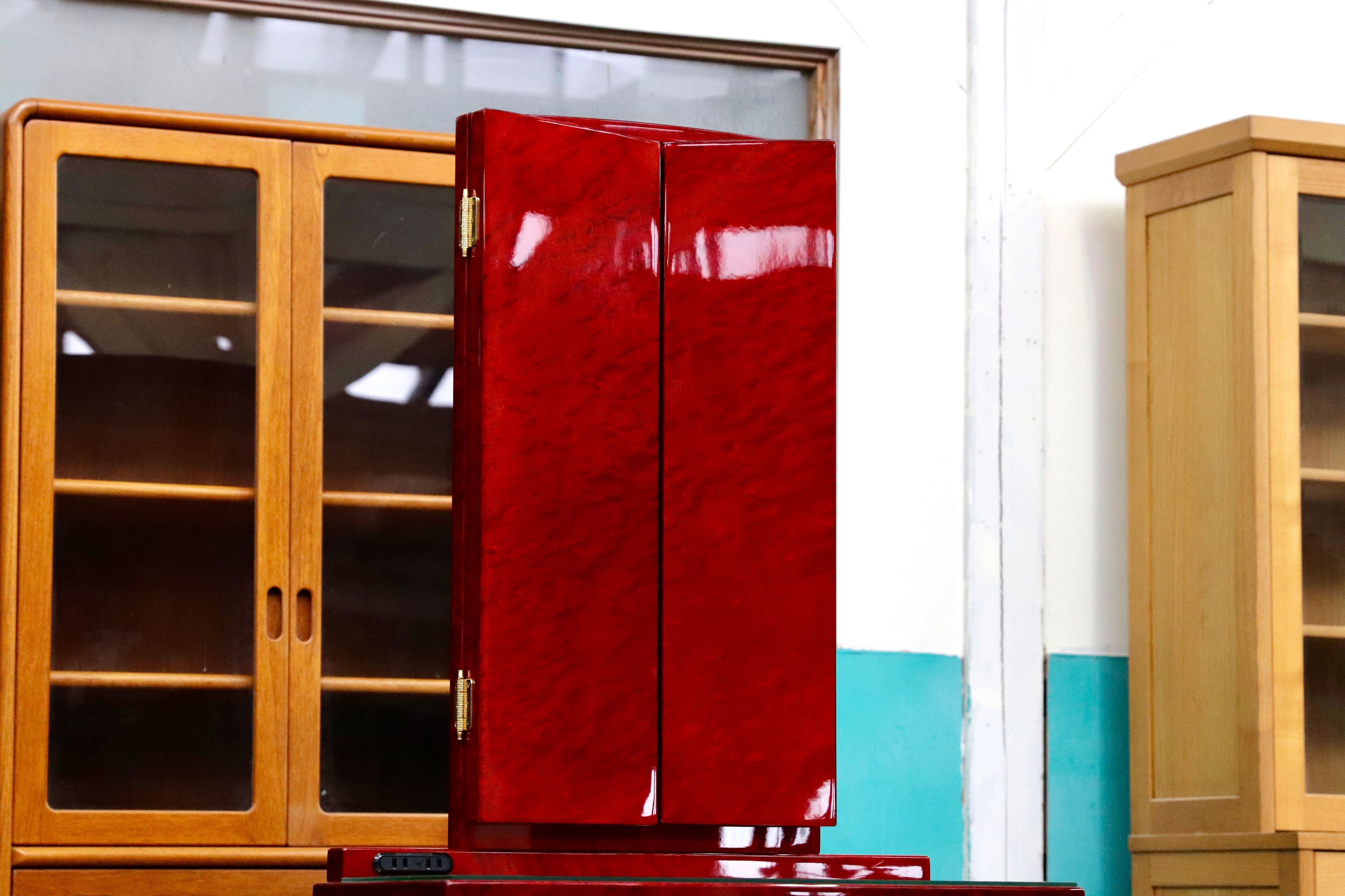 GMIK549○ドレッサー 三面鏡 化粧台 クラシック エレガント 高級家具 美品 検）松田三郎商店 北谷家具