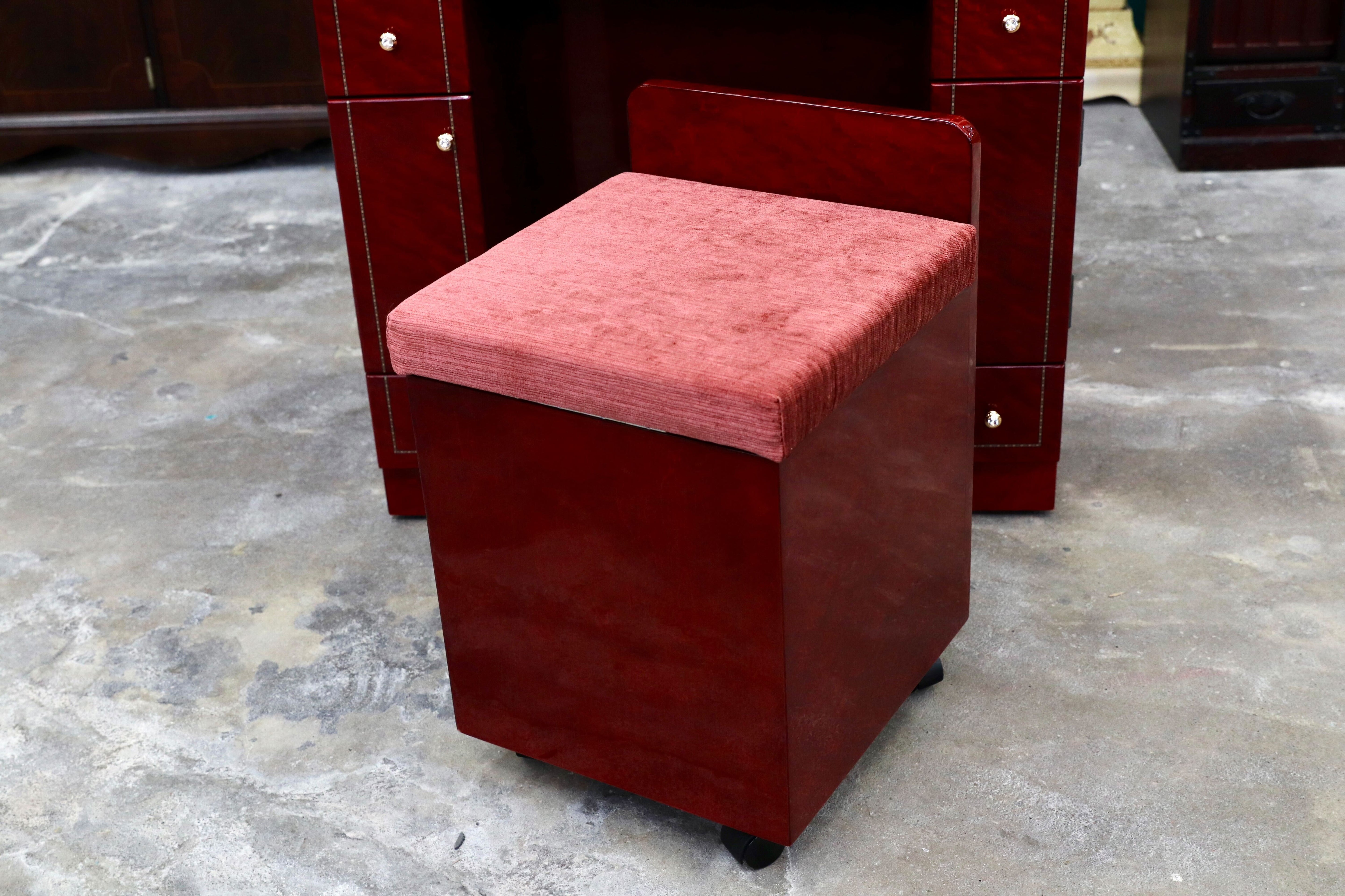 GMIK549○ドレッサー 三面鏡 化粧台 クラシック エレガント 高級家具 美品 検）松田三郎商店 北谷家具