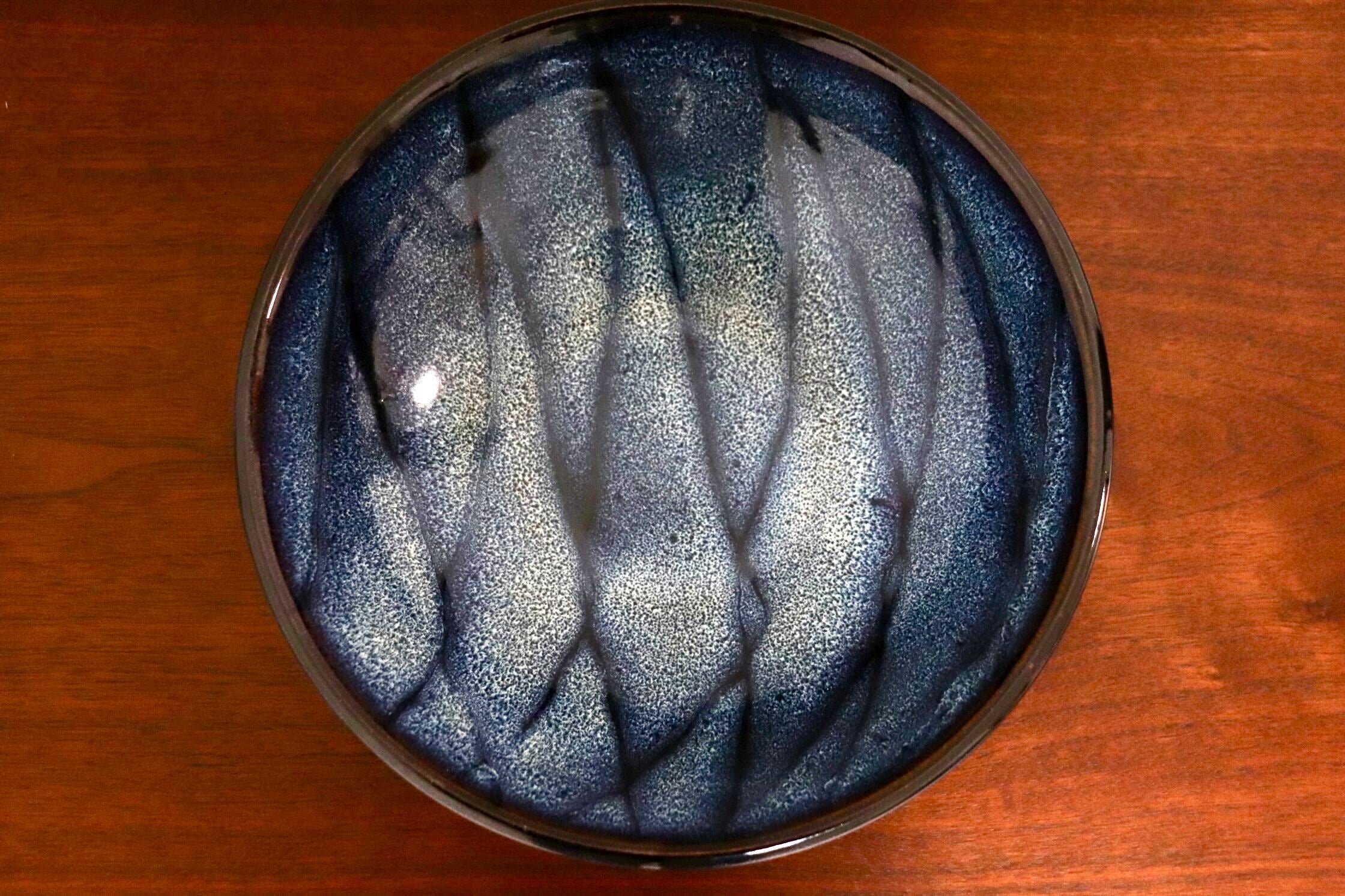 GMIO332○ 陶勝窯 丹波焼 網目丼 市野勝 市野勝磯 陶器 工芸品 丹波篠山 未使用