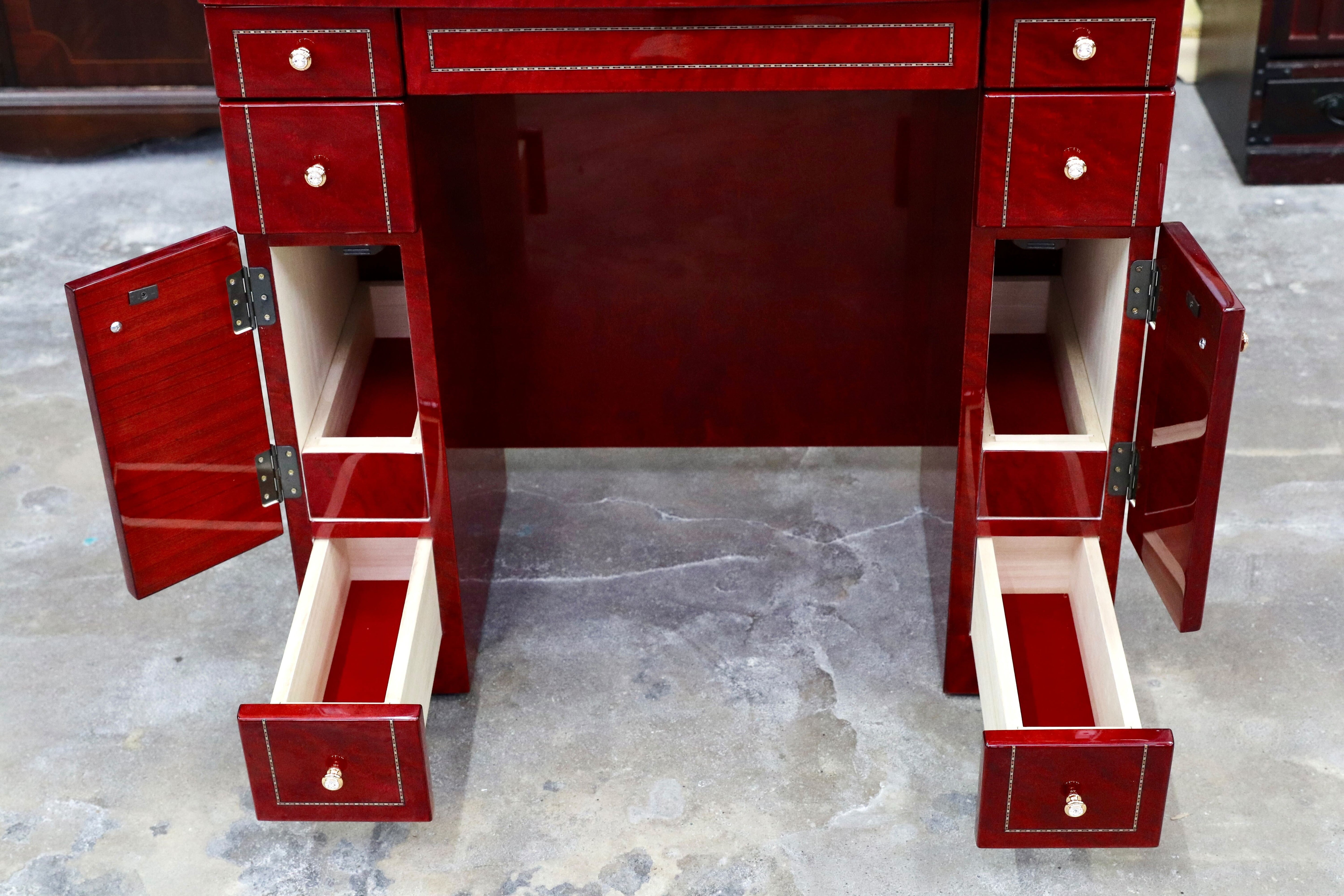 GMIK549○ドレッサー 三面鏡 化粧台 クラシック エレガント 高級家具 美品 検）松田三郎商店 北谷家具