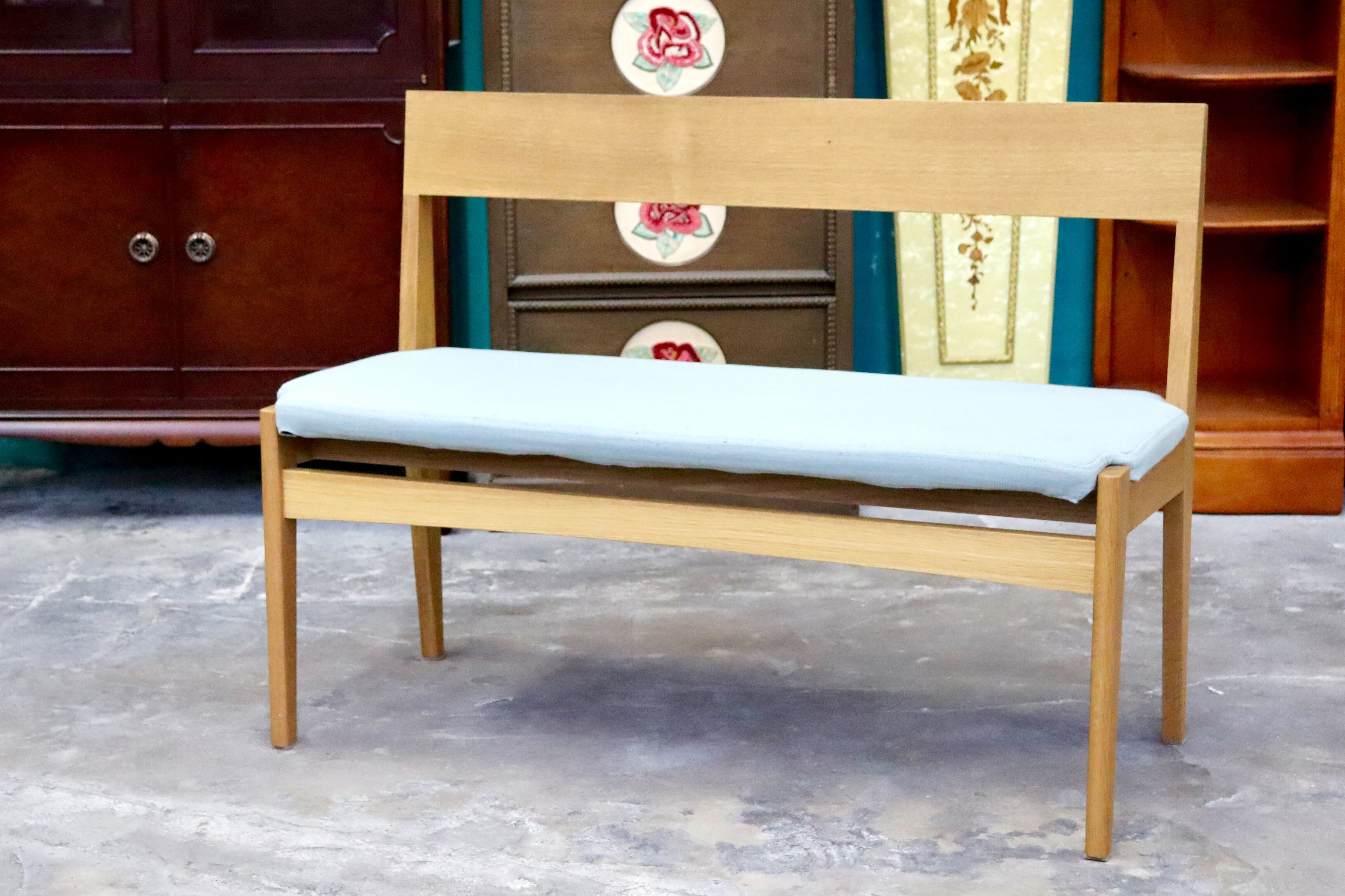 GMIS362○unico / ウニコ CRAFF ベンチバックレスト ダイニングベンチ 背付ベンチ 2人掛けチェア 長椅子 食卓椅子 北欧スタイル